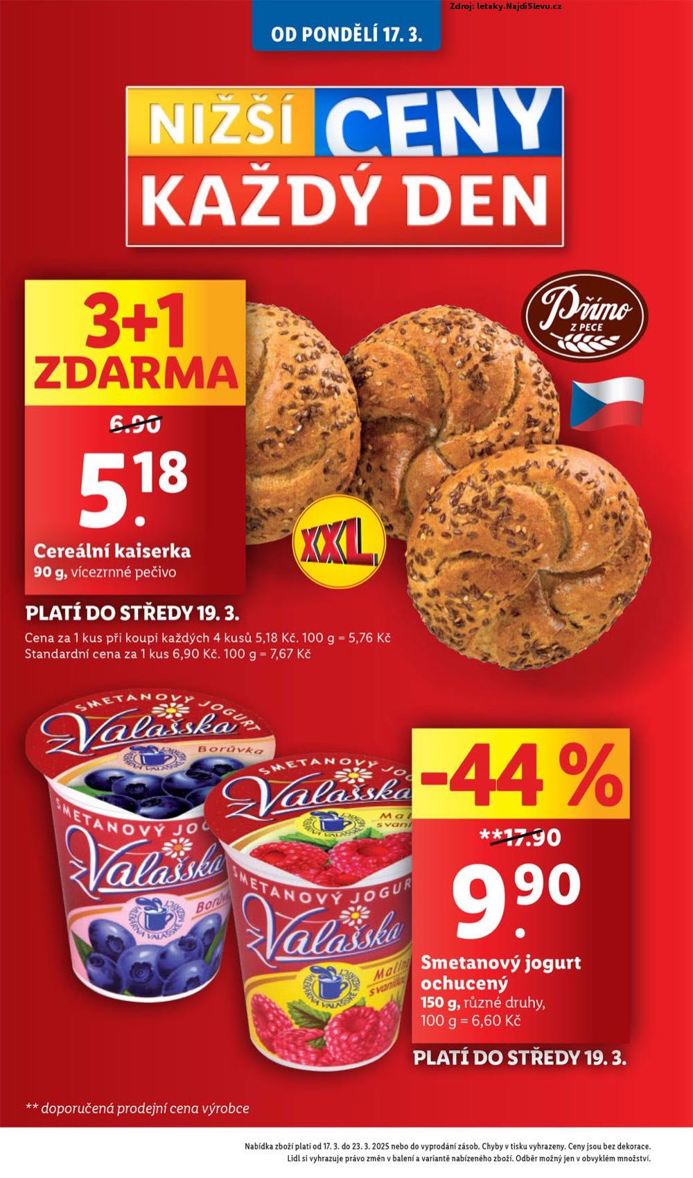 Strana 4 - letk Lidl (17. 3. - 23. 3. 2025)