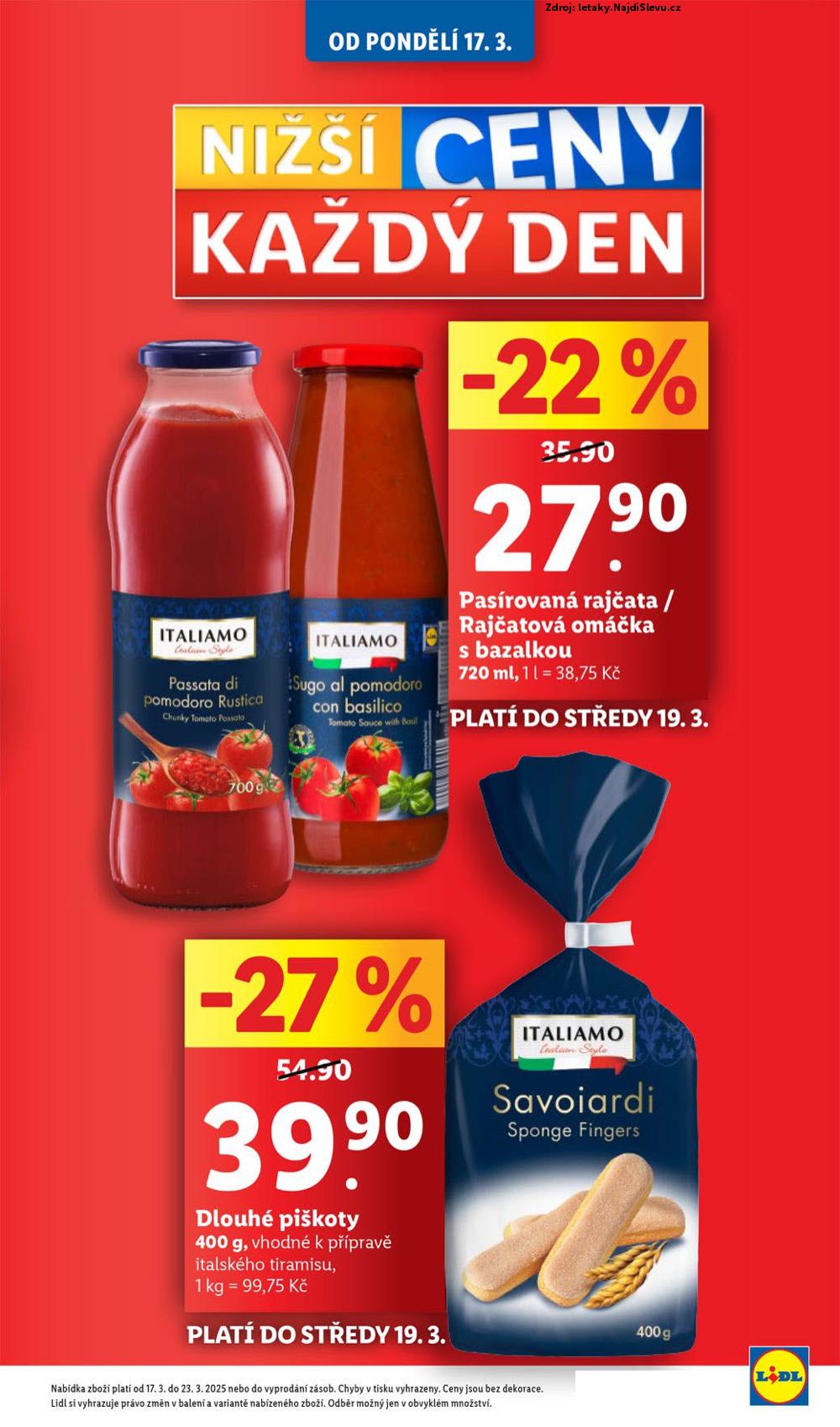 Strana 5 - letk Lidl (17. 3. - 23. 3. 2025)
