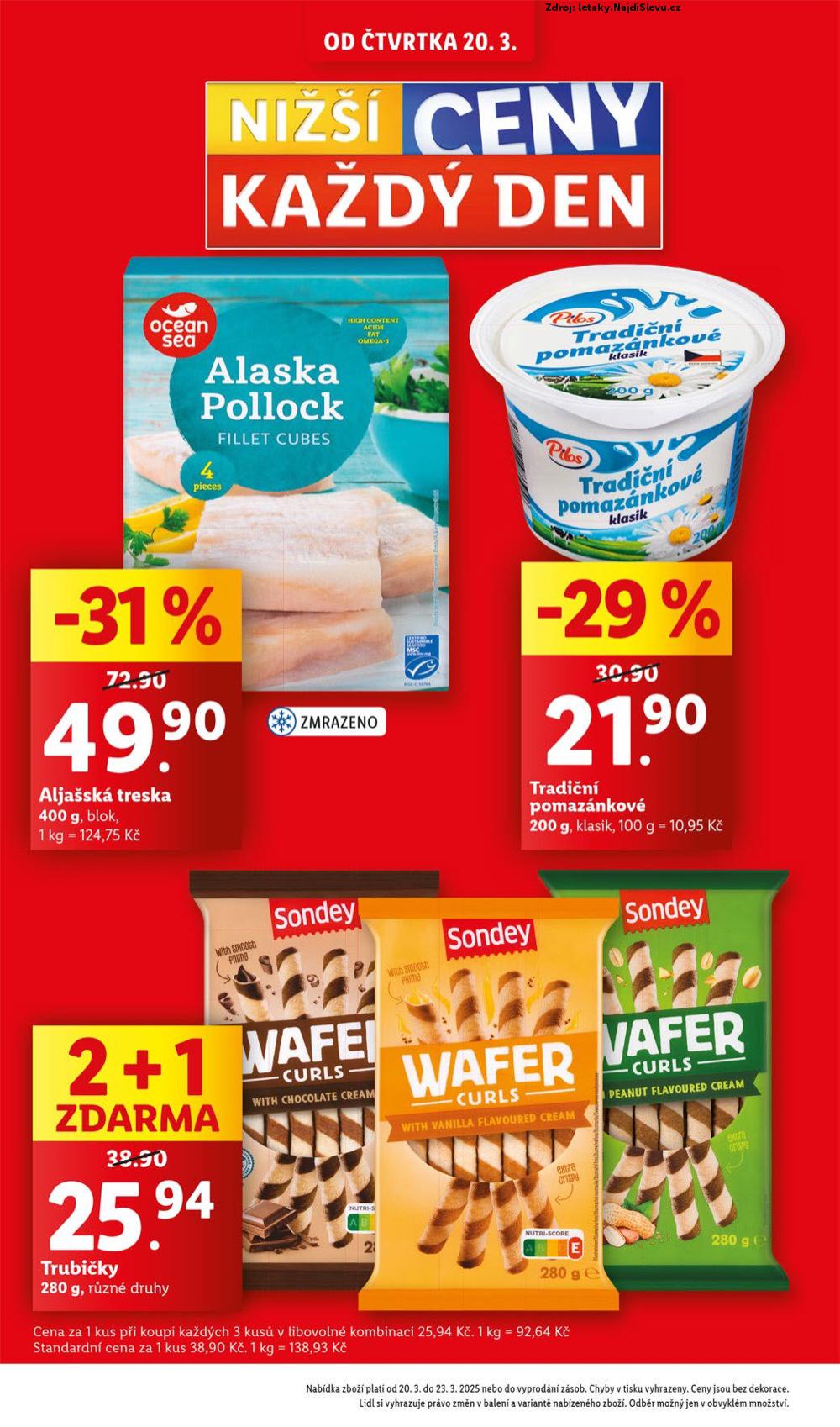 Strana 2 - letk Lidl (20. 3. - 23. 3. 2025)