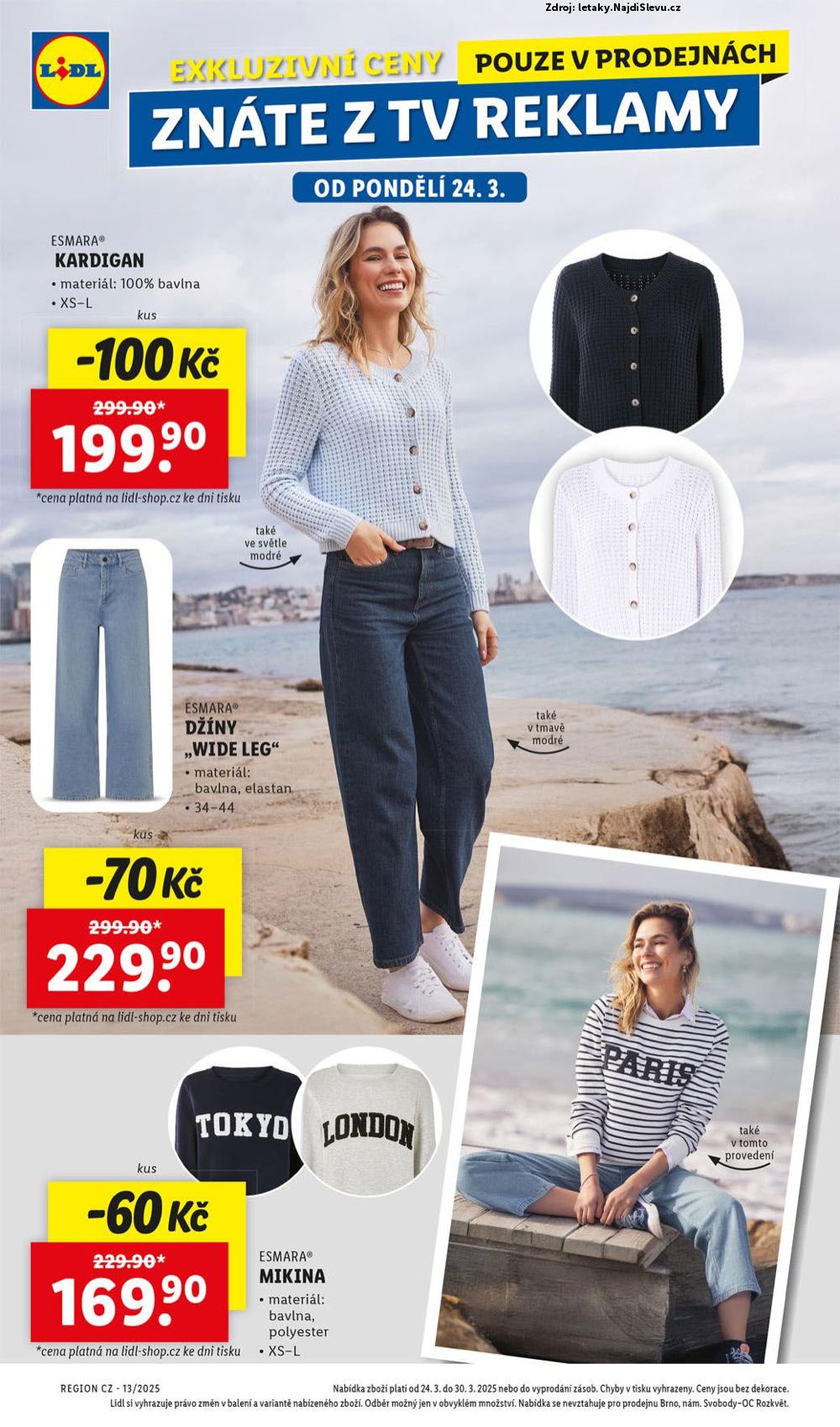 Strana 2 - letk Lidl (24. 3. - 30. 3. 2025)