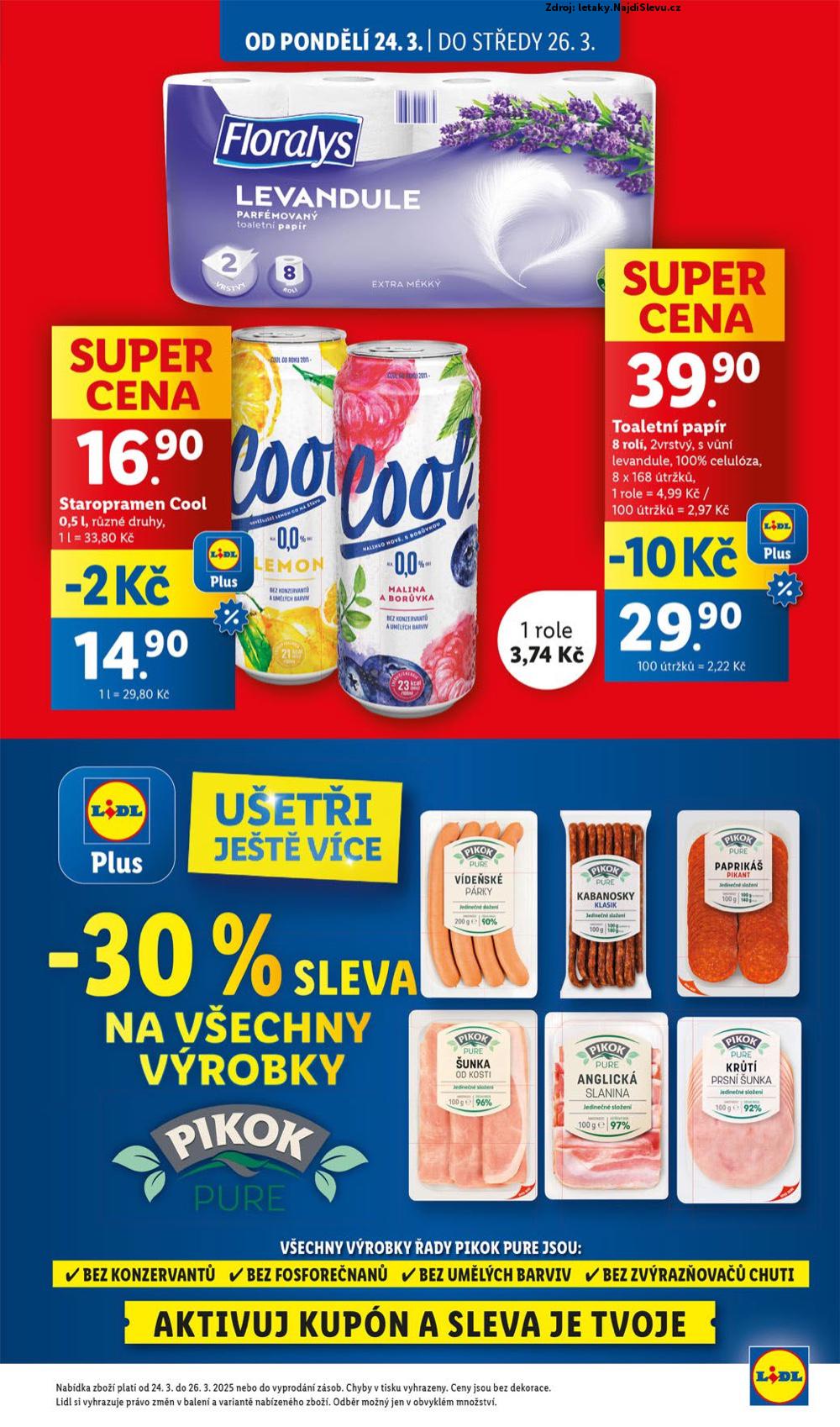 Strana 3 - letk Lidl (24. 3. - 26. 3. 2025)