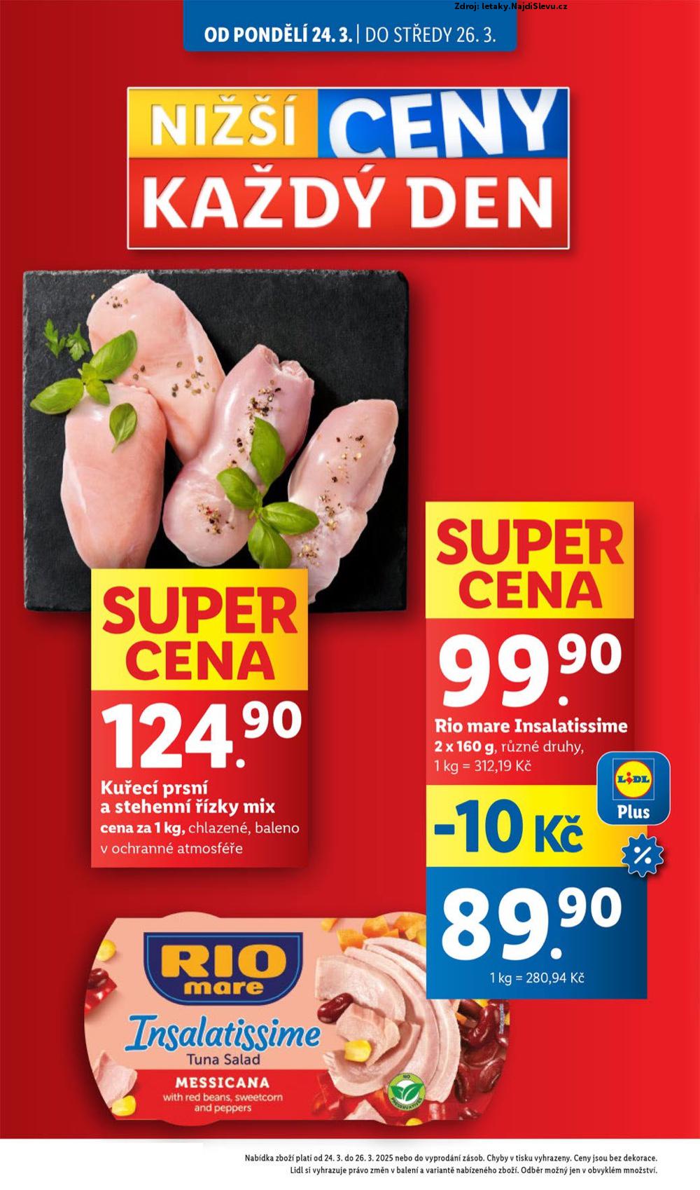 Strana 4 - letk Lidl (24. 3. - 26. 3. 2025)