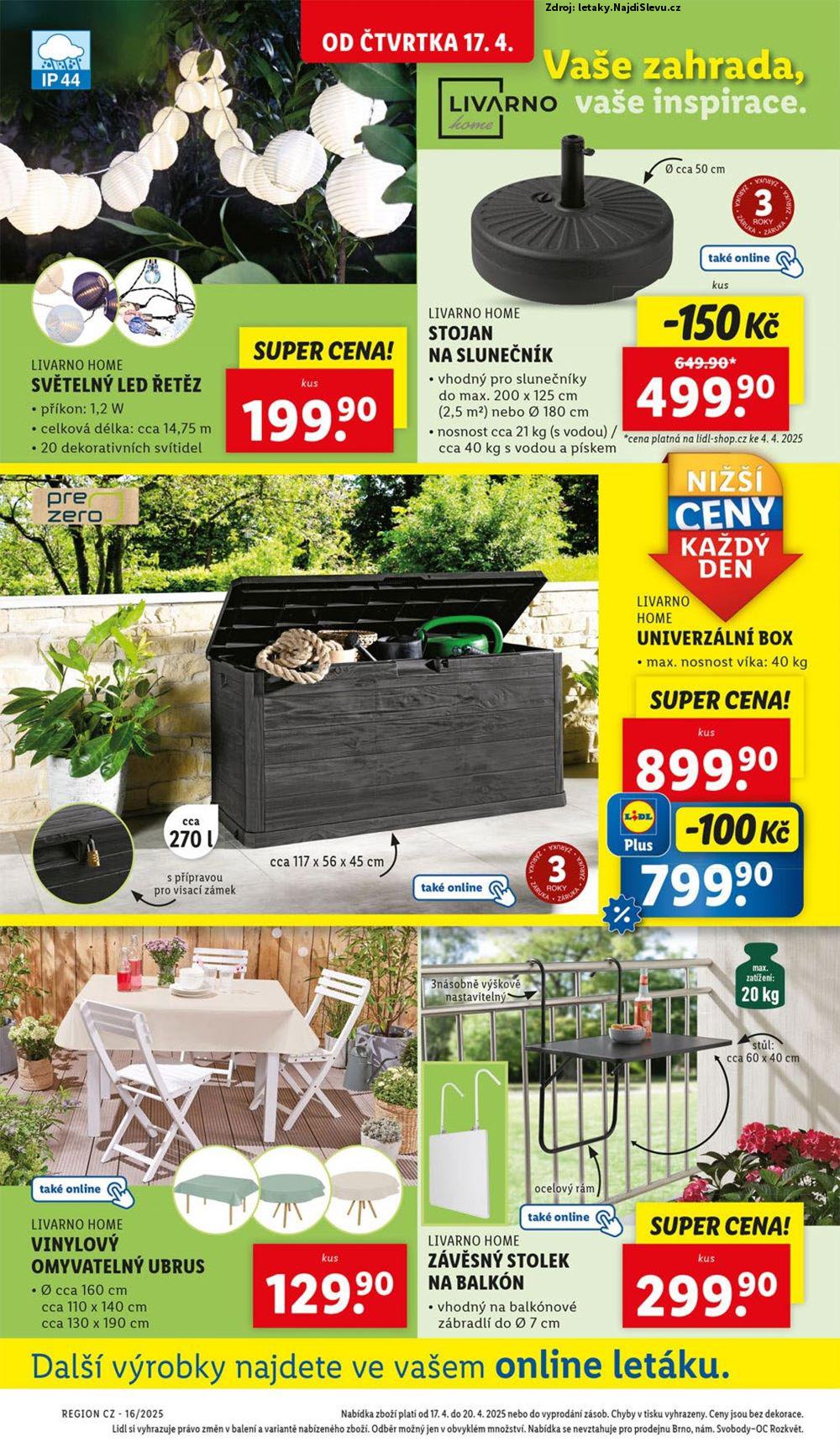 Strana 18 - leták Lidl (14. 4. - 20. 4. 2025)