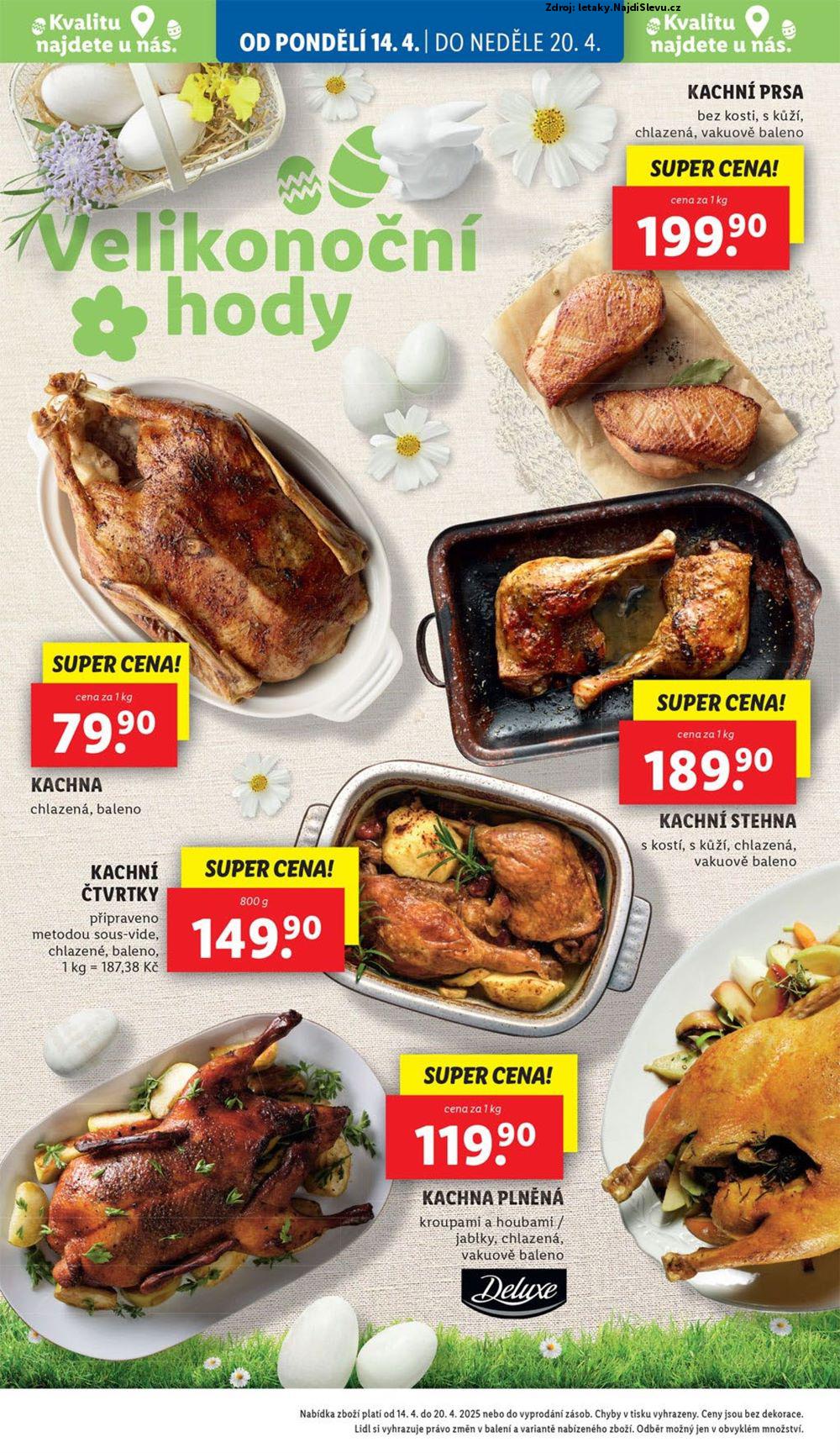 Strana 14 - leták Lidl (14. 4. - 20. 4. 2025)