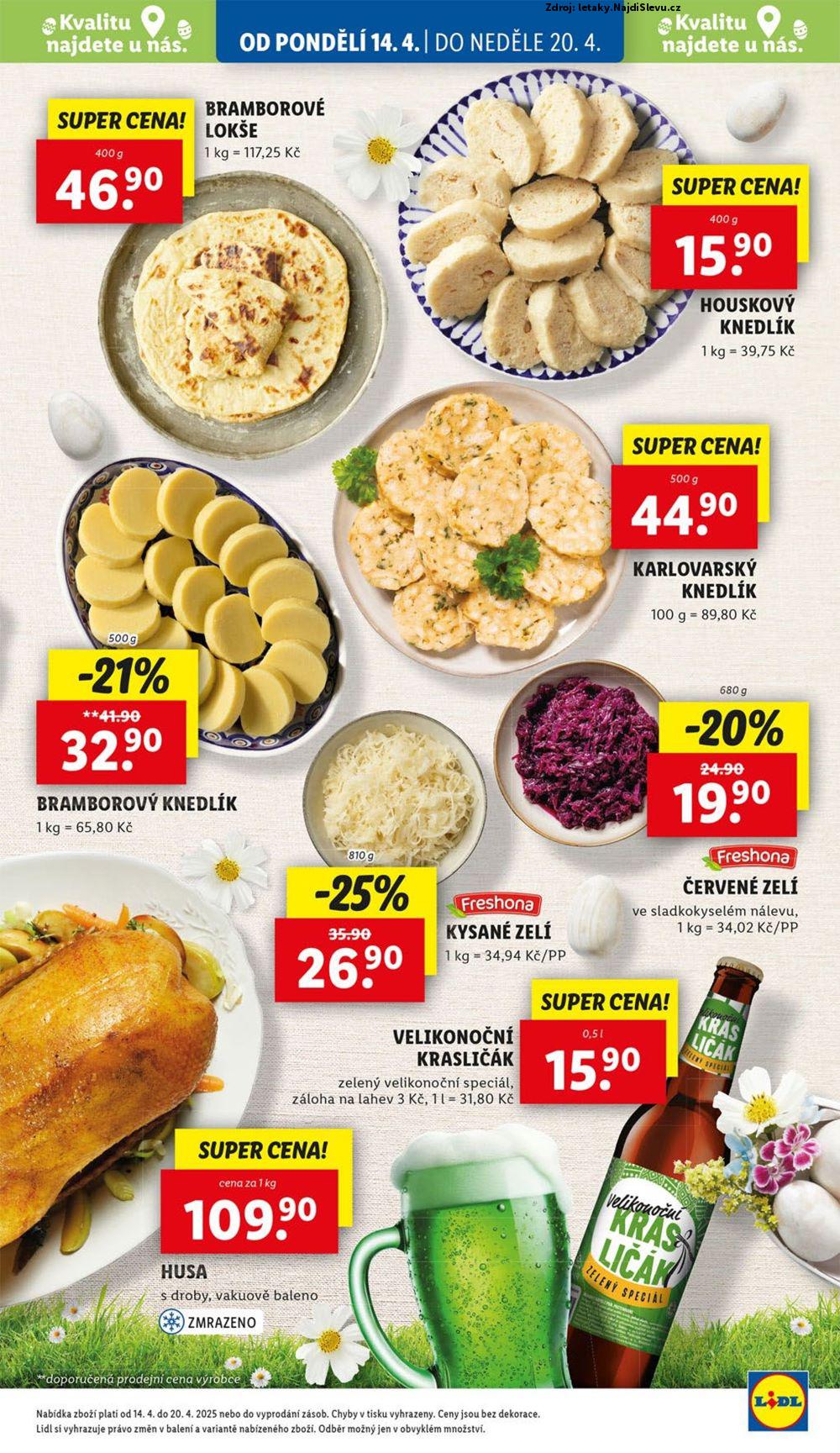 Strana 15 - leták Lidl (14. 4. - 20. 4. 2025)