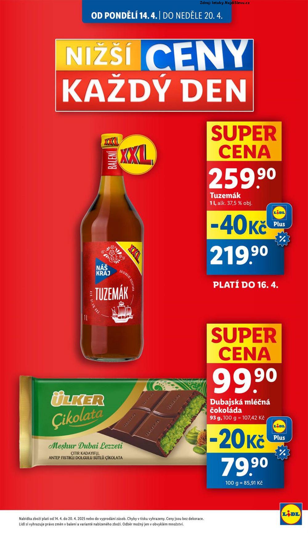 Strana 5 - letk Lidl (14. 4. - 20. 4. 2025)