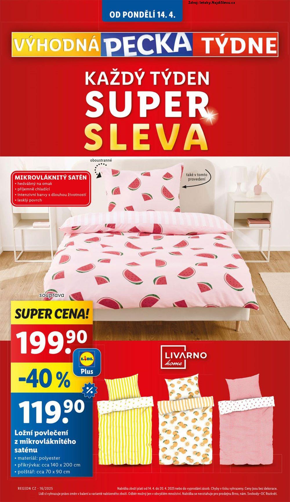 Strana 6 - letk Lidl (14. 4. - 20. 4. 2025)