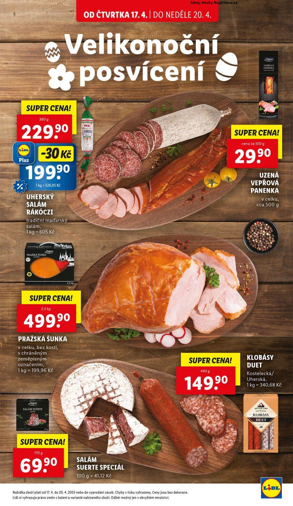 Strana 13 - leták Lidl (17. 4. - 20. 4. 2025)