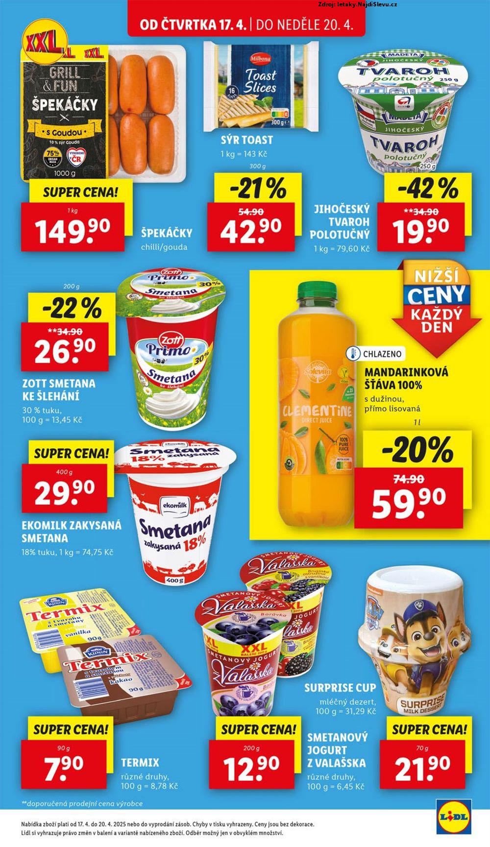 Strana 19 - leták Lidl (17. 4. - 20. 4. 2025)