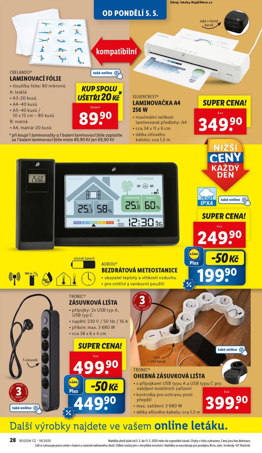 Strana 10 - leták Lidl (5. 5. - 11. 5. 2025)