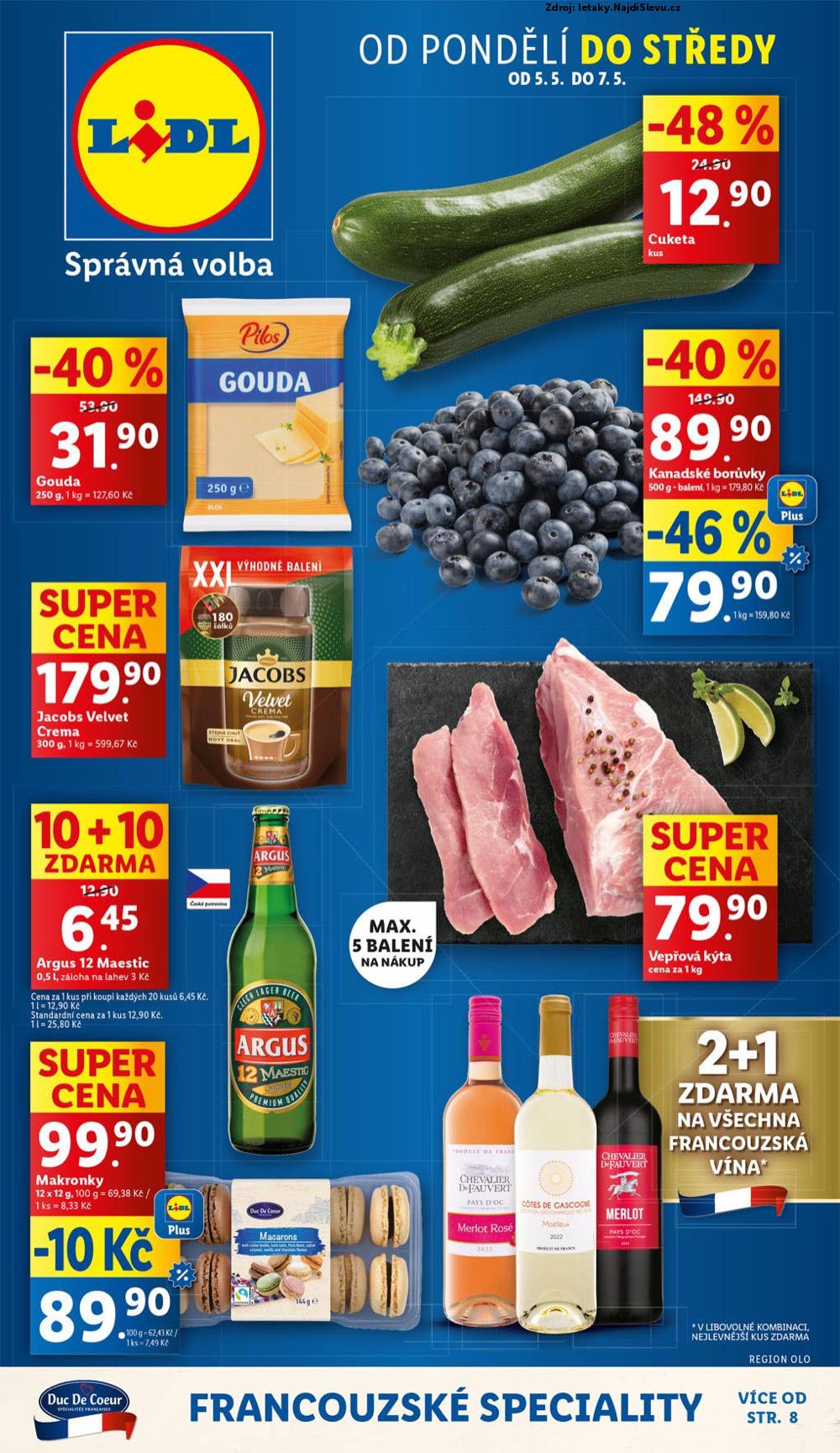 Strana 1 - leták Lidl (5. 5. - 11. 5. 2025)
