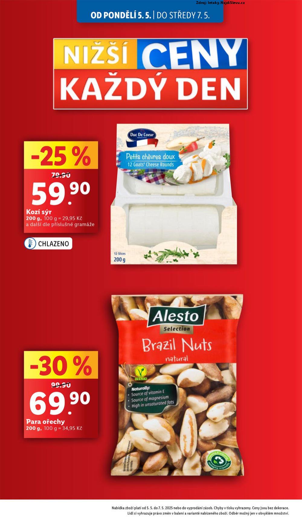 Strana 4 - letk Lidl (5. 5. - 11. 5. 2025)