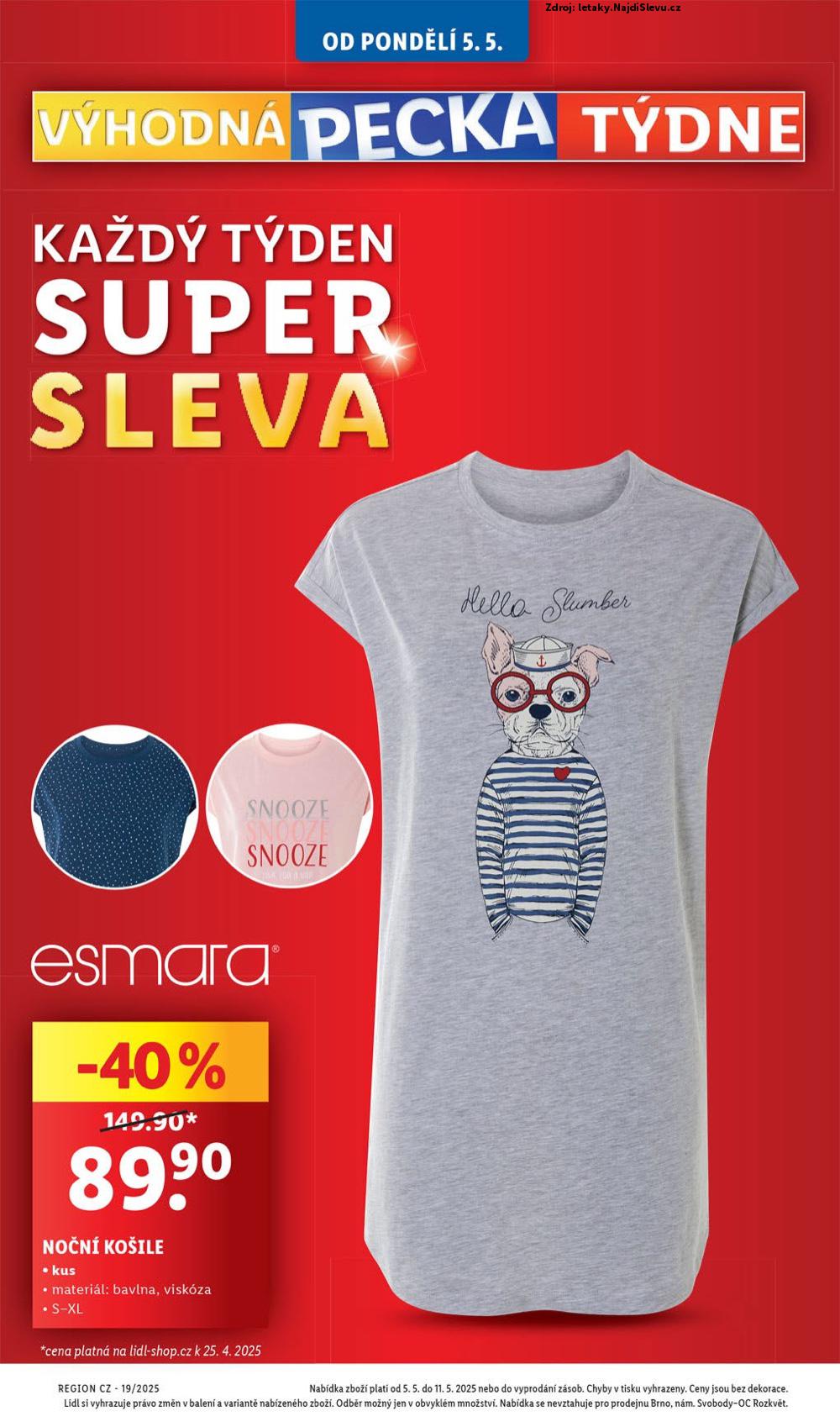 Strana 6 - letk Lidl (5. 5. - 11. 5. 2025)