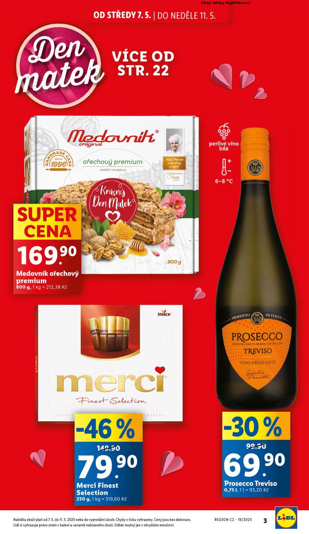Strana 3 - letk Lidl (7. 5. - 11. 5. 2025)