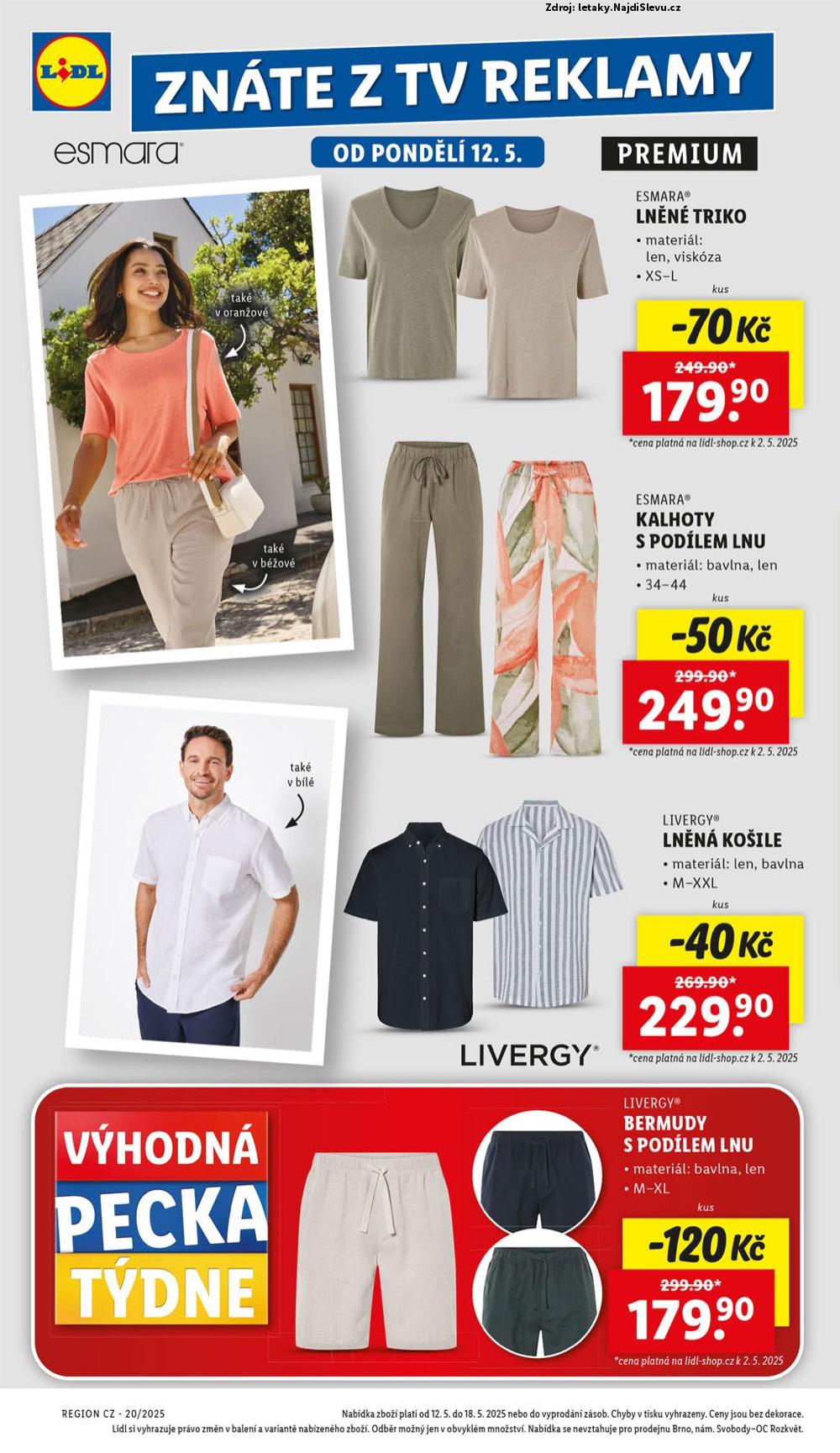 Strana 2 - leták Lidl (12. 5. - 18. 5. 2025)