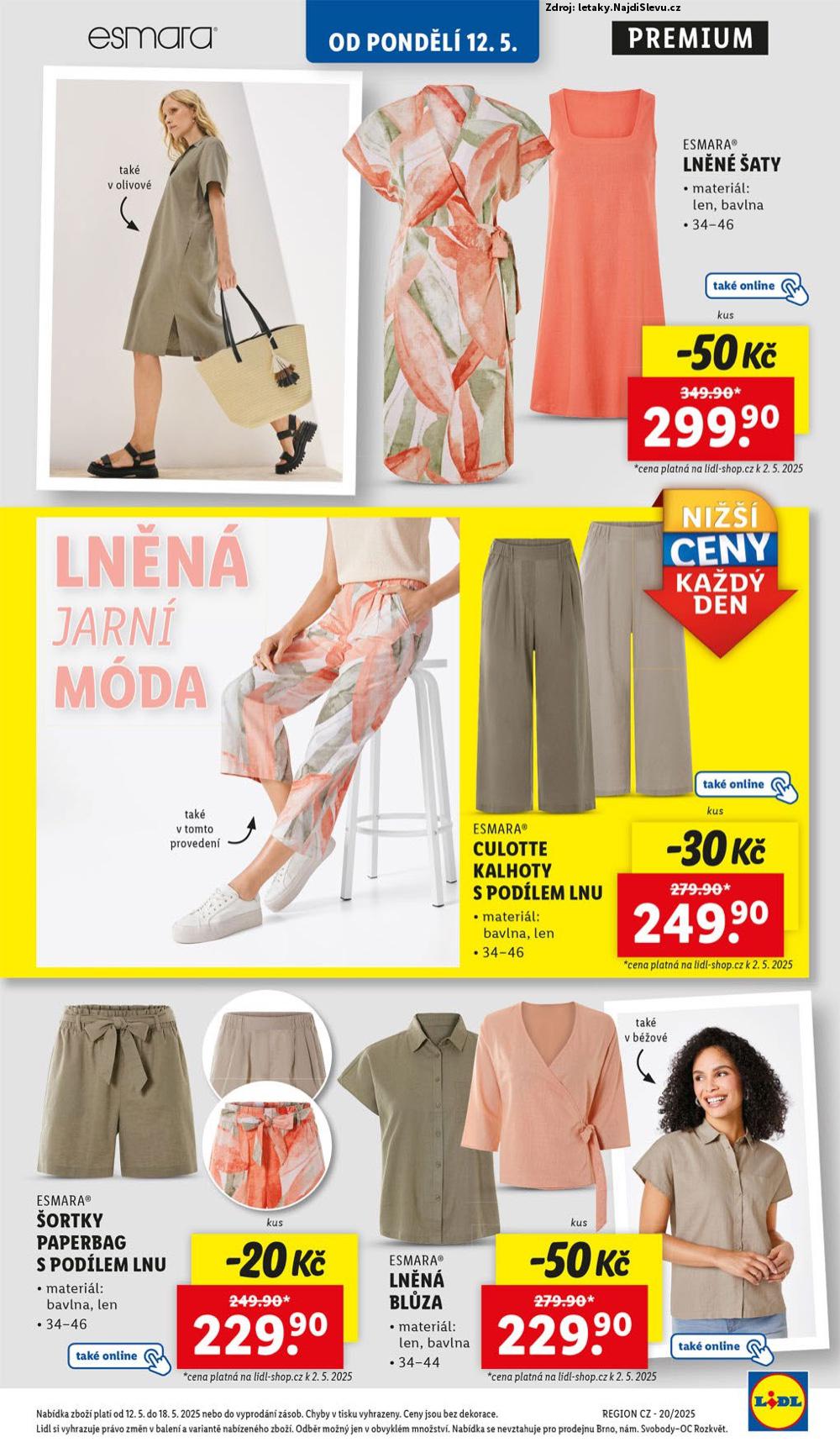 Strana 3 - leták Lidl (12. 5. - 18. 5. 2025)