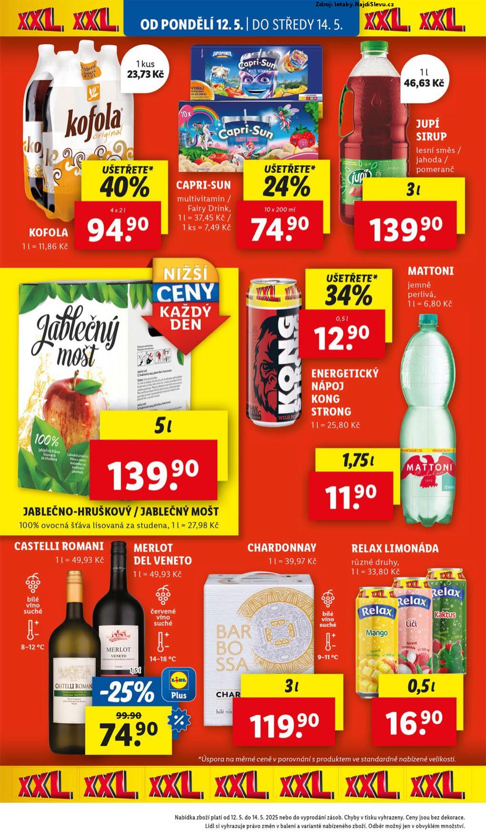 Strana 20 - letk Lidl (12. 5. - 18. 5. 2025)