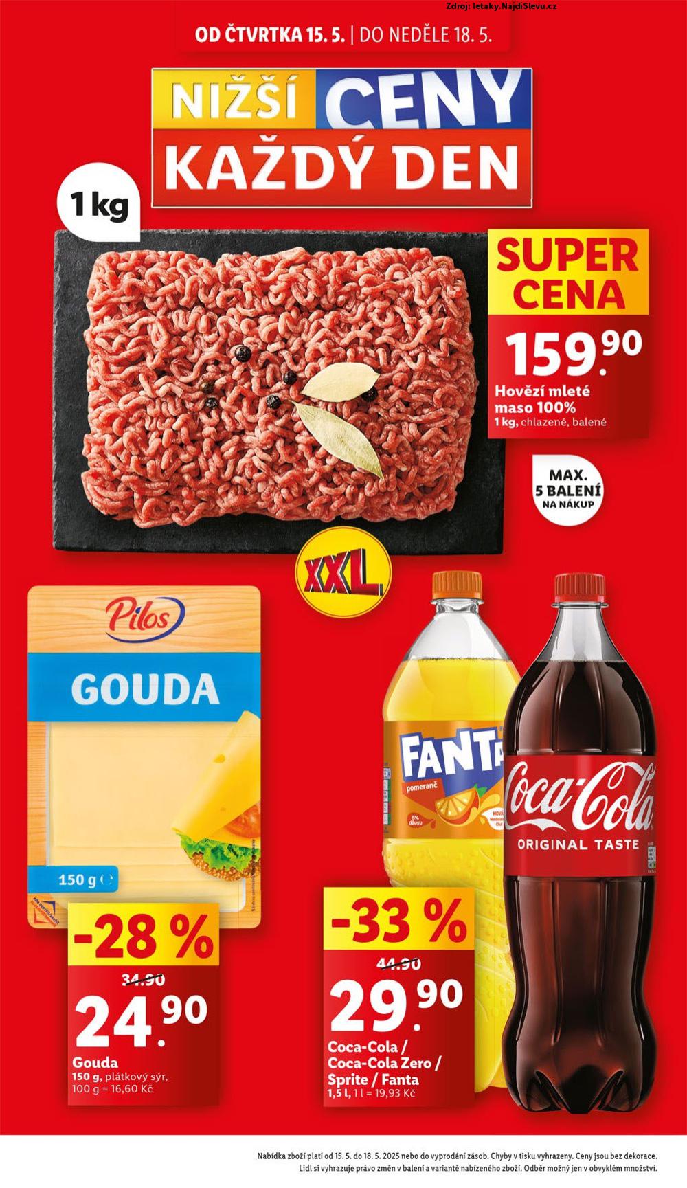 Strana 2 - letk Lidl (15. 5. - 18. 5. 2025)