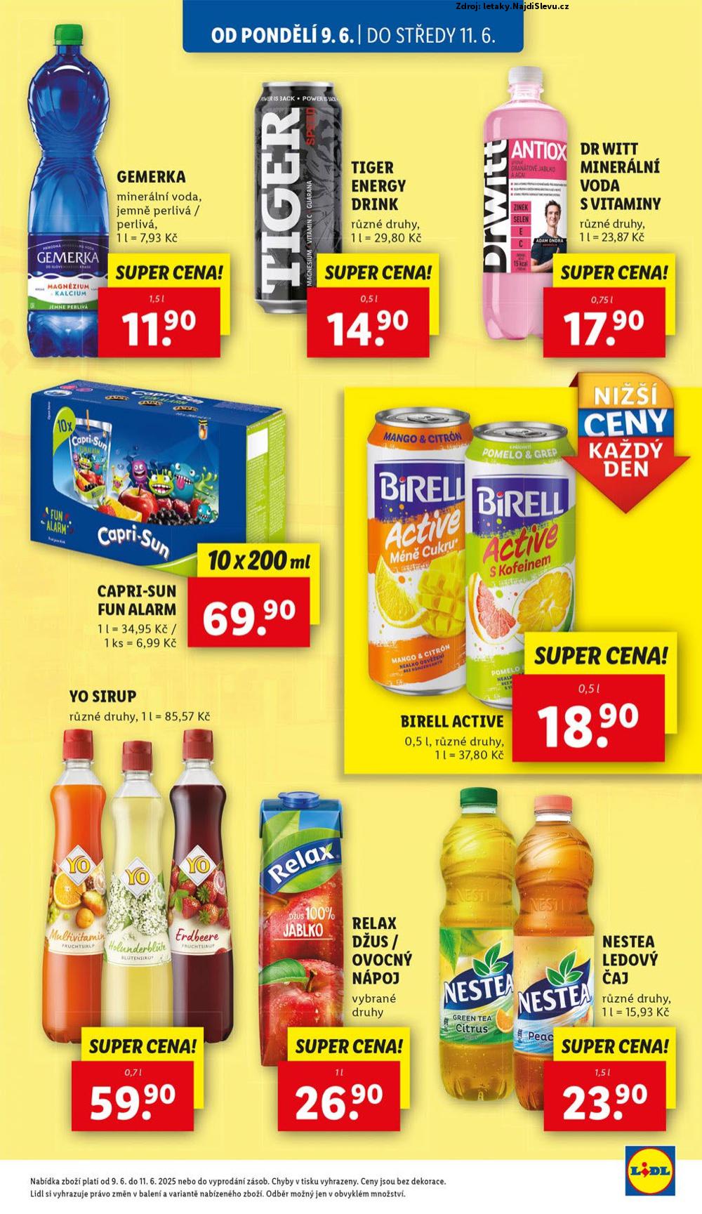 Strana 19 - leták Lidl (9. 6. - 11. 6. 2025)