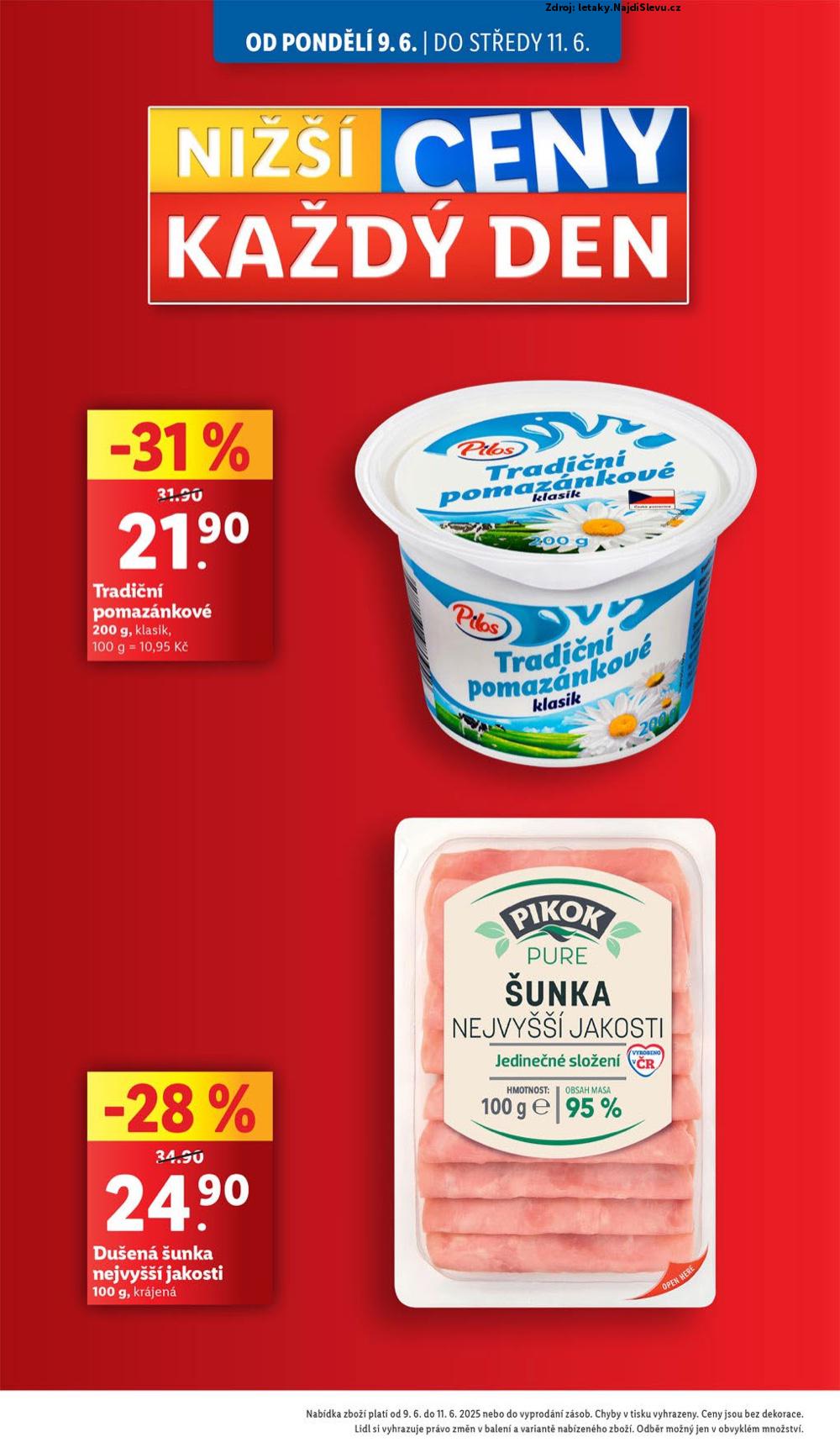 Strana 4 - letk Lidl (9. 6. - 11. 6. 2025)