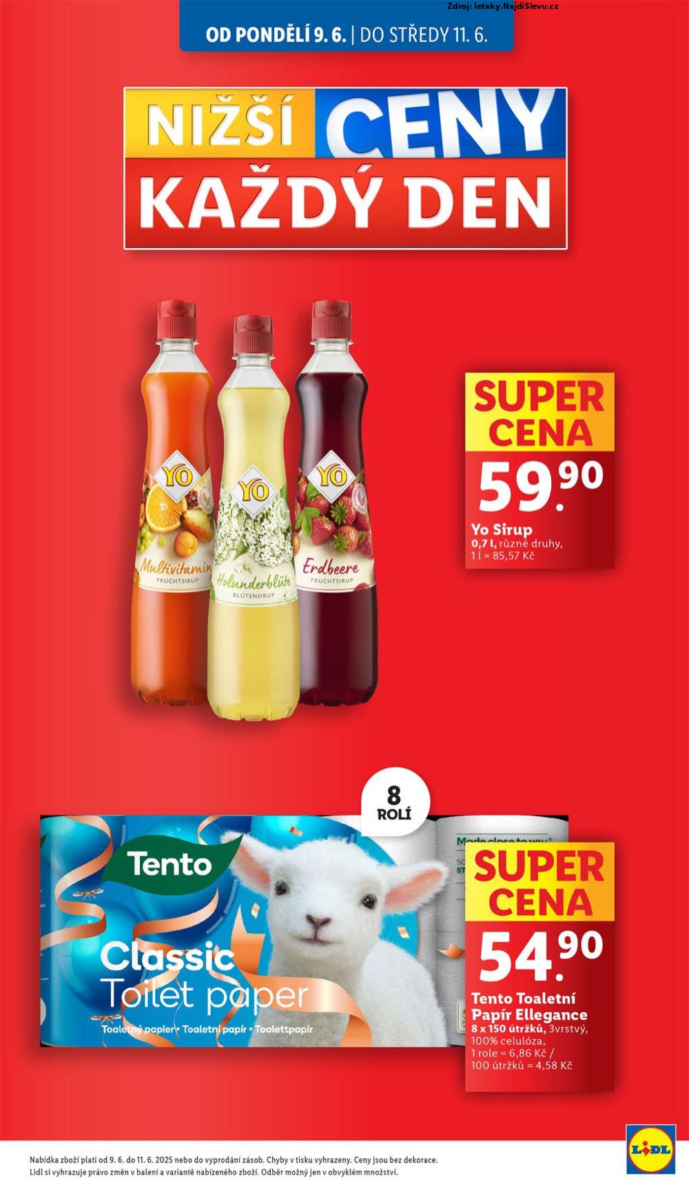 Strana 5 - letk Lidl (9. 6. - 11. 6. 2025)