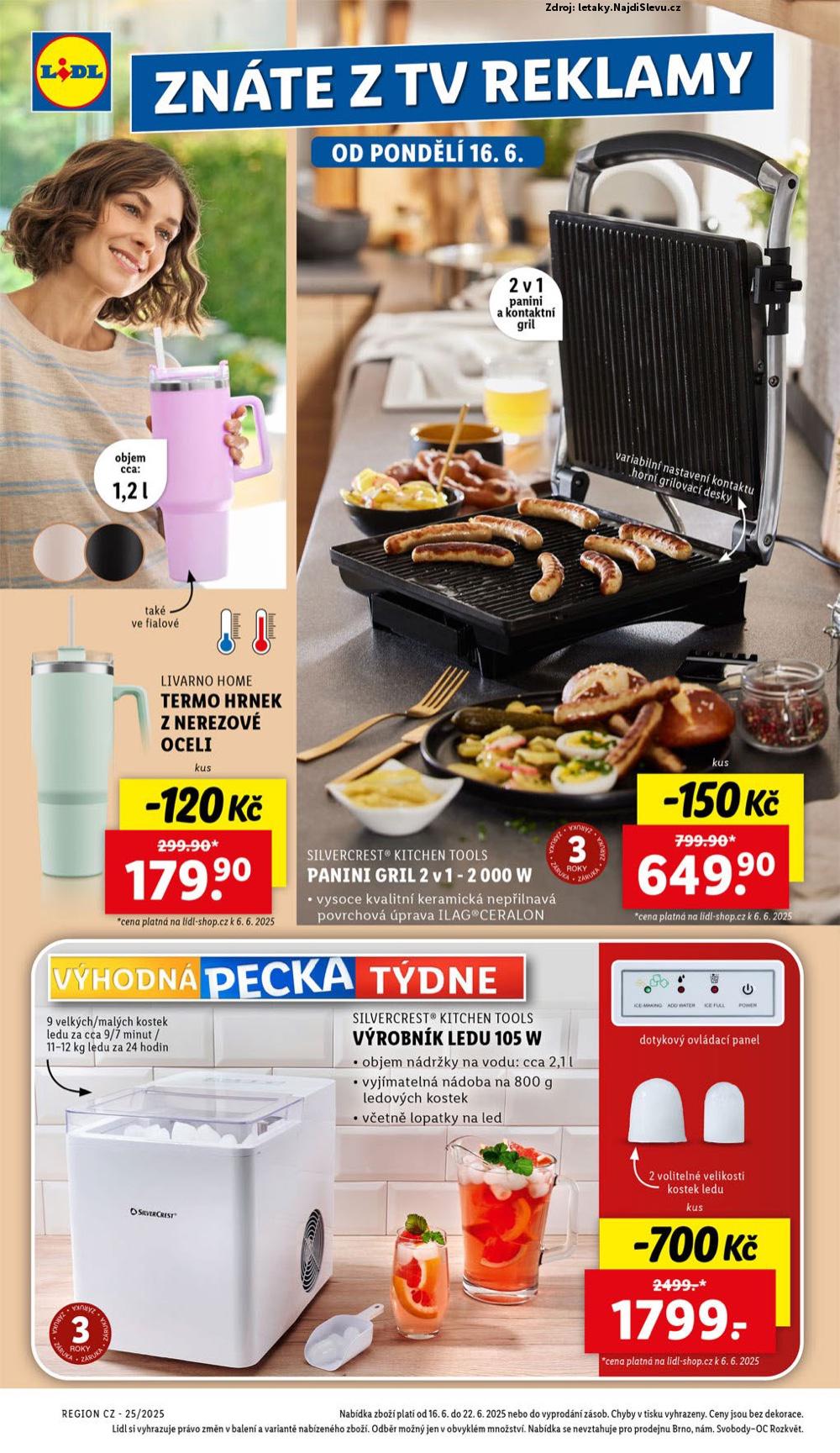 Strana 2 - letk Lidl (16. 6. - 22. 6. 2025)