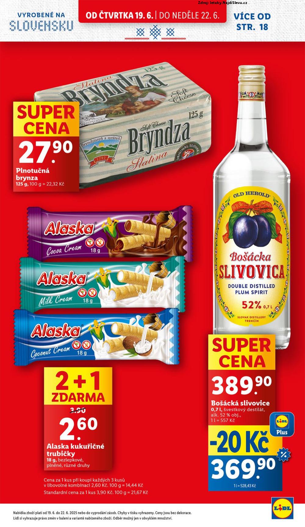 Strana 3 - leták Lidl (19. 6. - 22. 6. 2025)