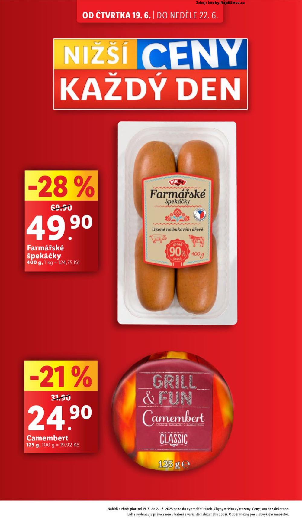 Strana 4 - leták Lidl (19. 6. - 22. 6. 2025)