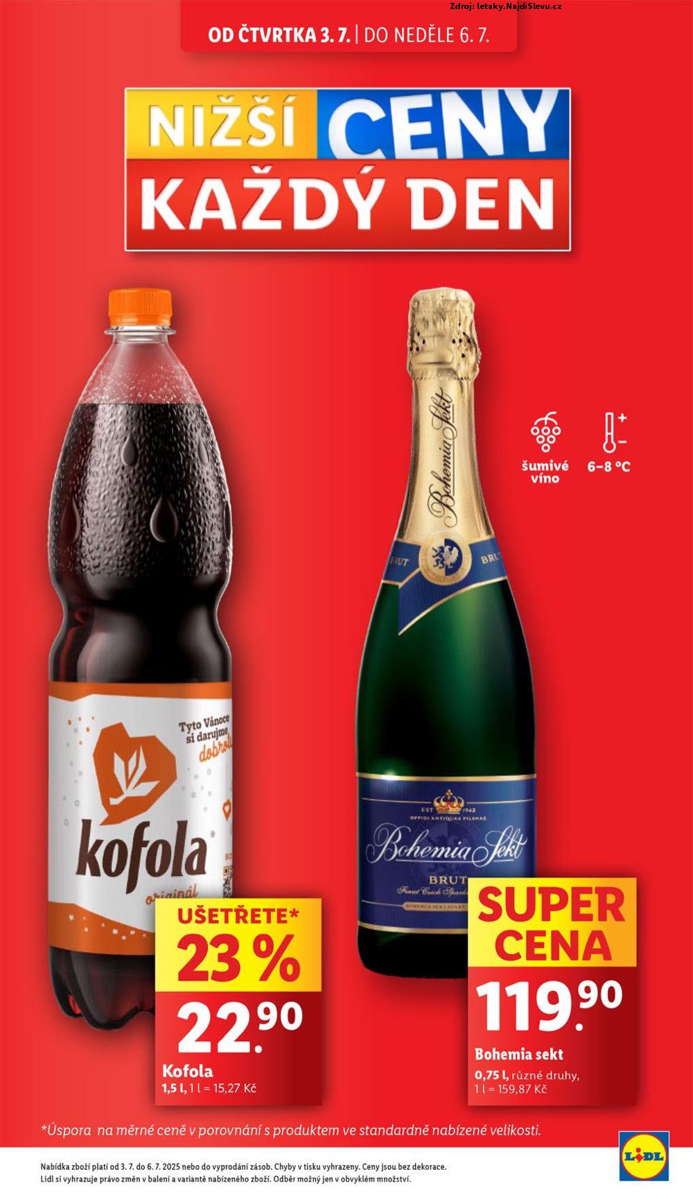 Strana 5 - letk Lidl (3. 7. - 6. 7. 2025)