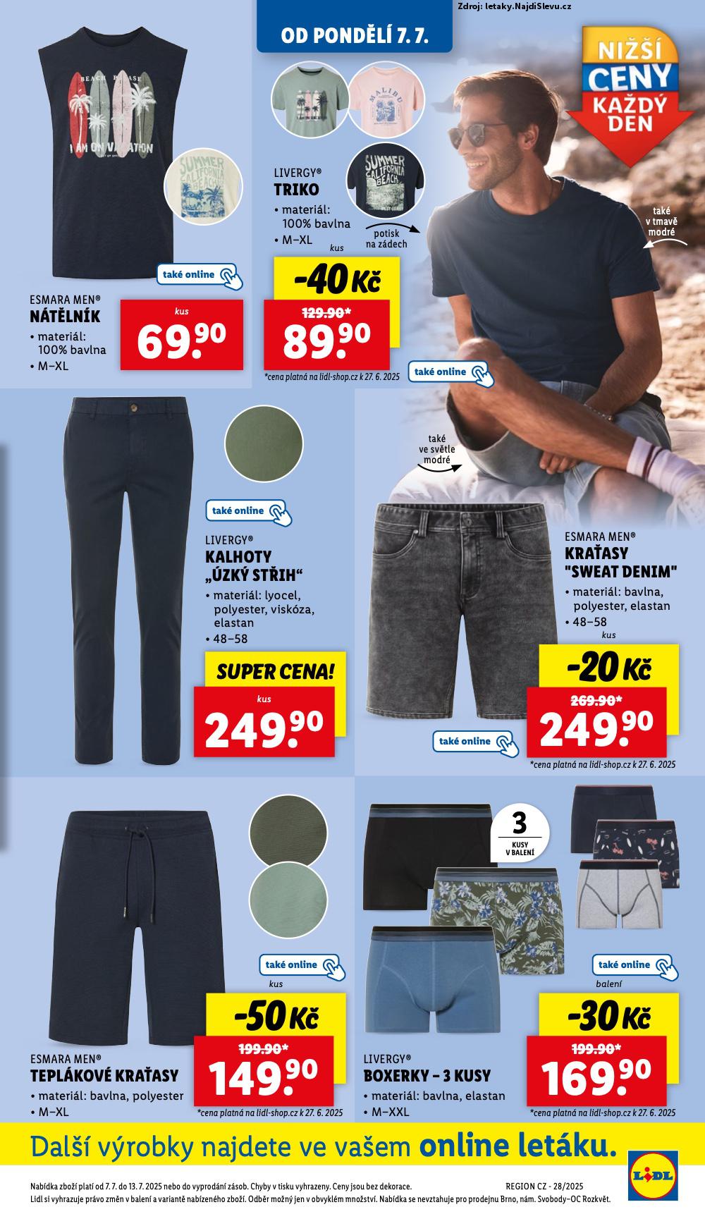Strana 13 - leták Lidl (7. 7. - 13. 7. 2025)
