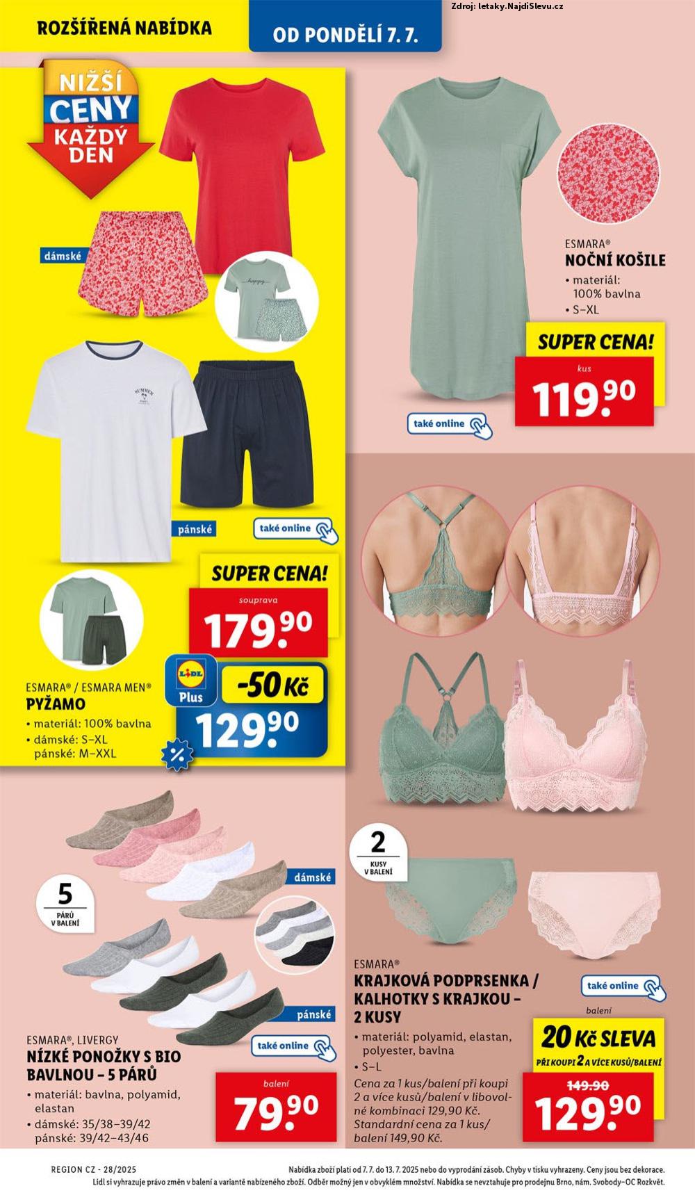Strana 14 - leták Lidl (7. 7. - 13. 7. 2025)