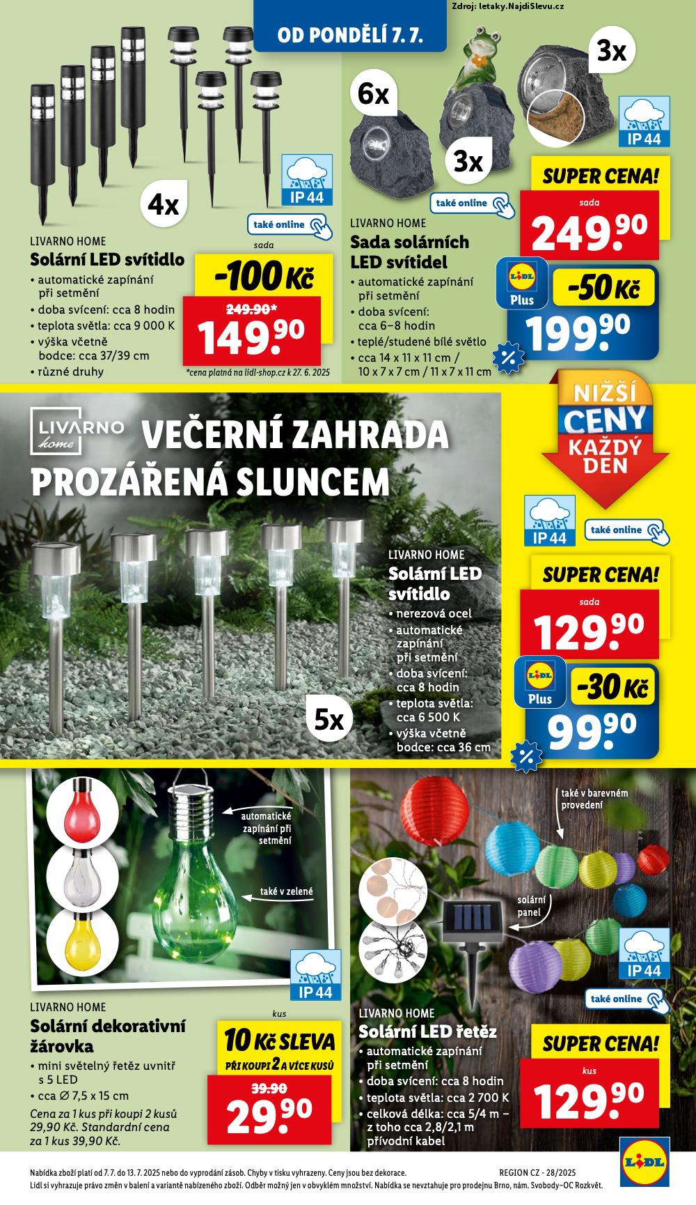 Strana 7 - leták Lidl (7. 7. - 13. 7. 2025)