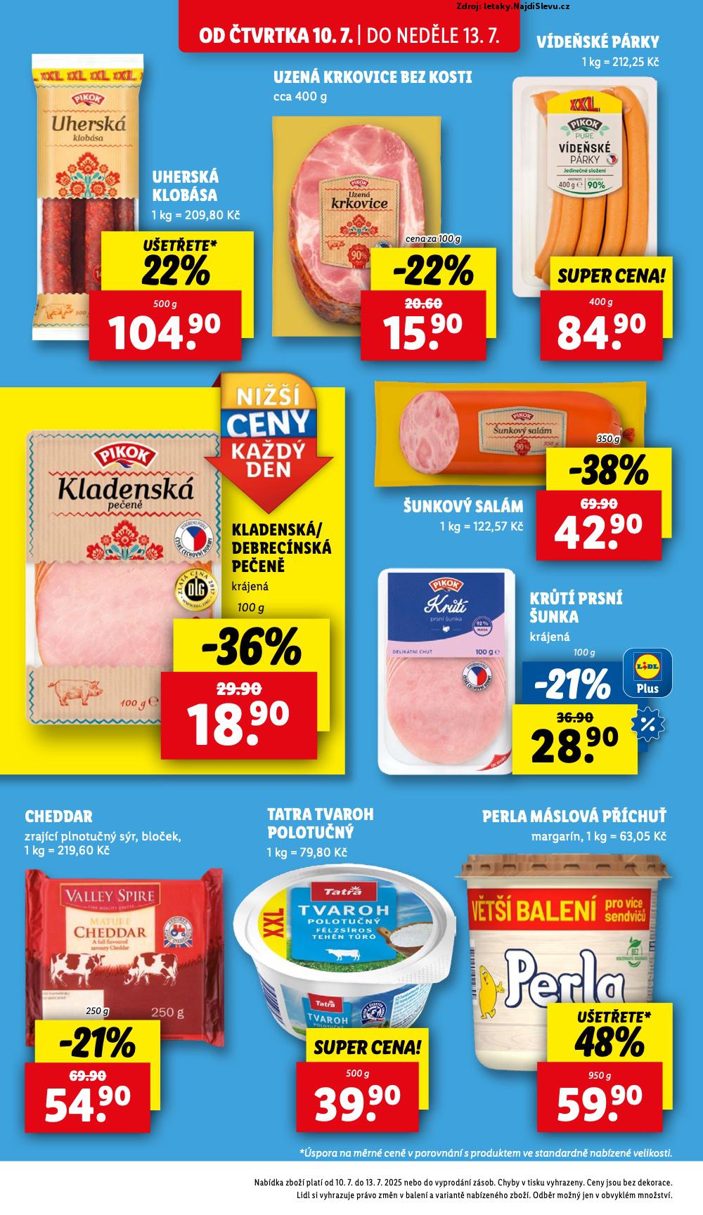 Strana 14 - leták Lidl (10. 7. - 13. 7. 2025)