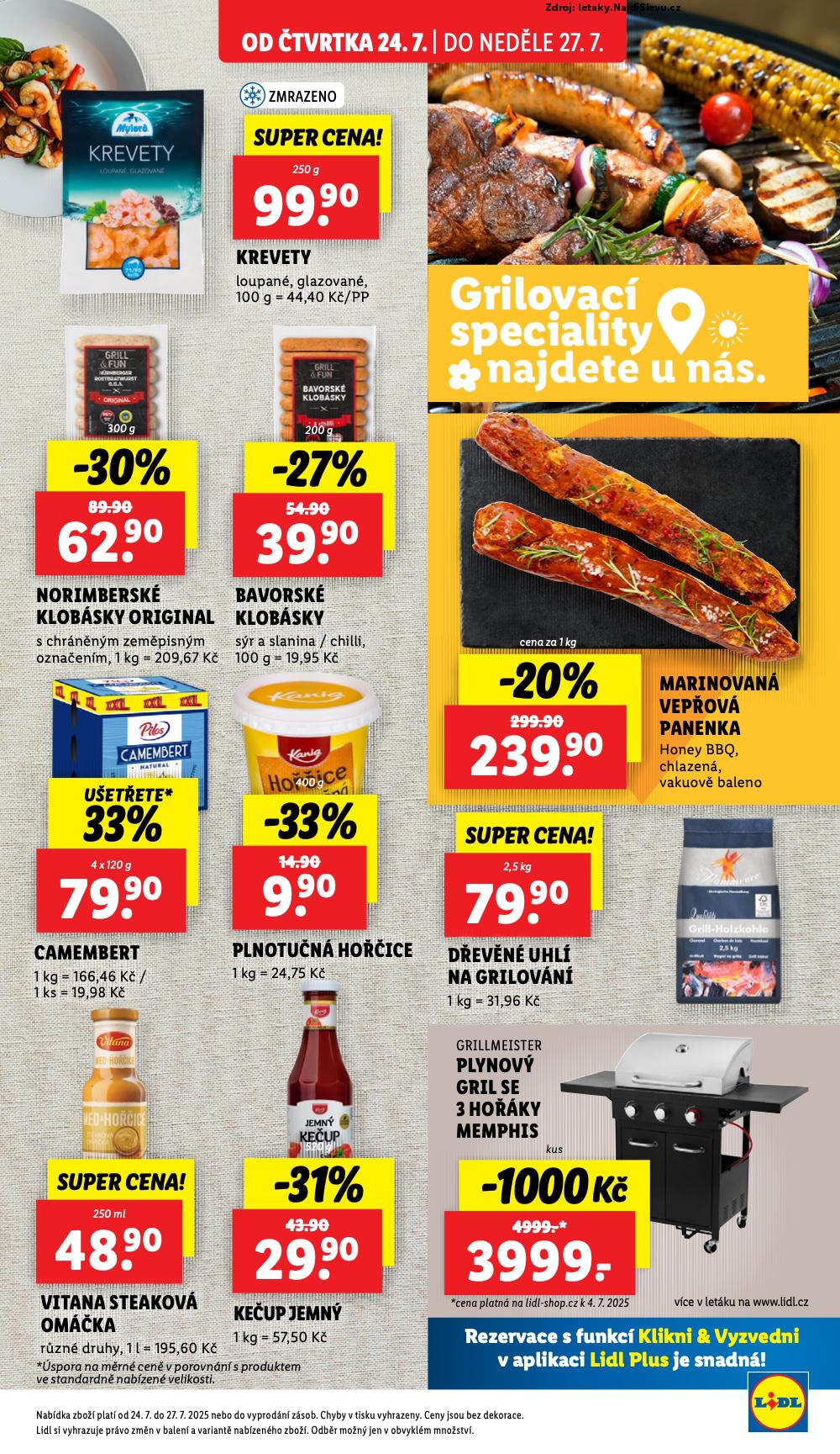 Strana 13 - letk Lidl (24. 7. - 27. 7. 2025)