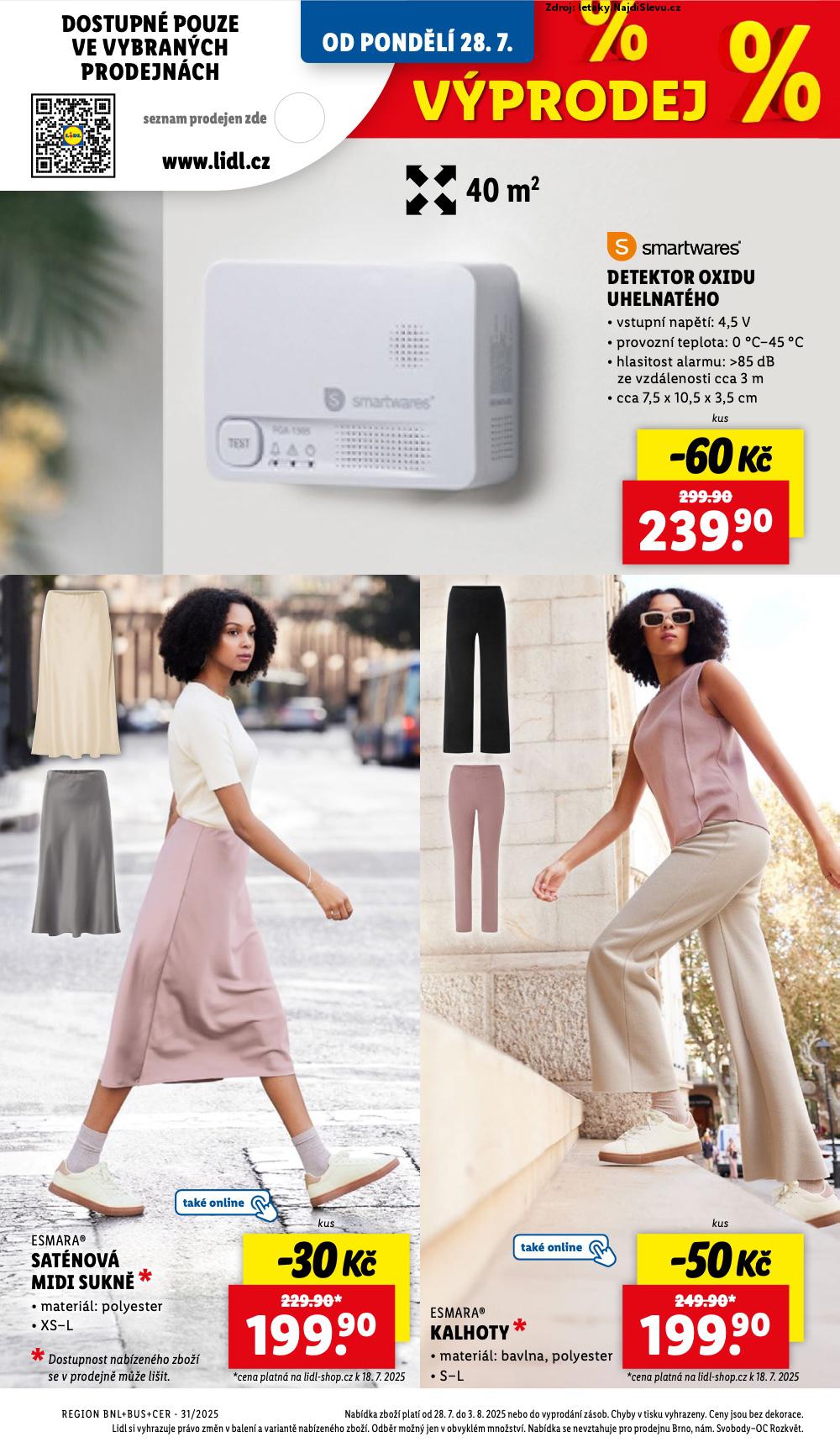 Strana 14 - letk Lidl (28. 7. - 3. 8. 2025)
