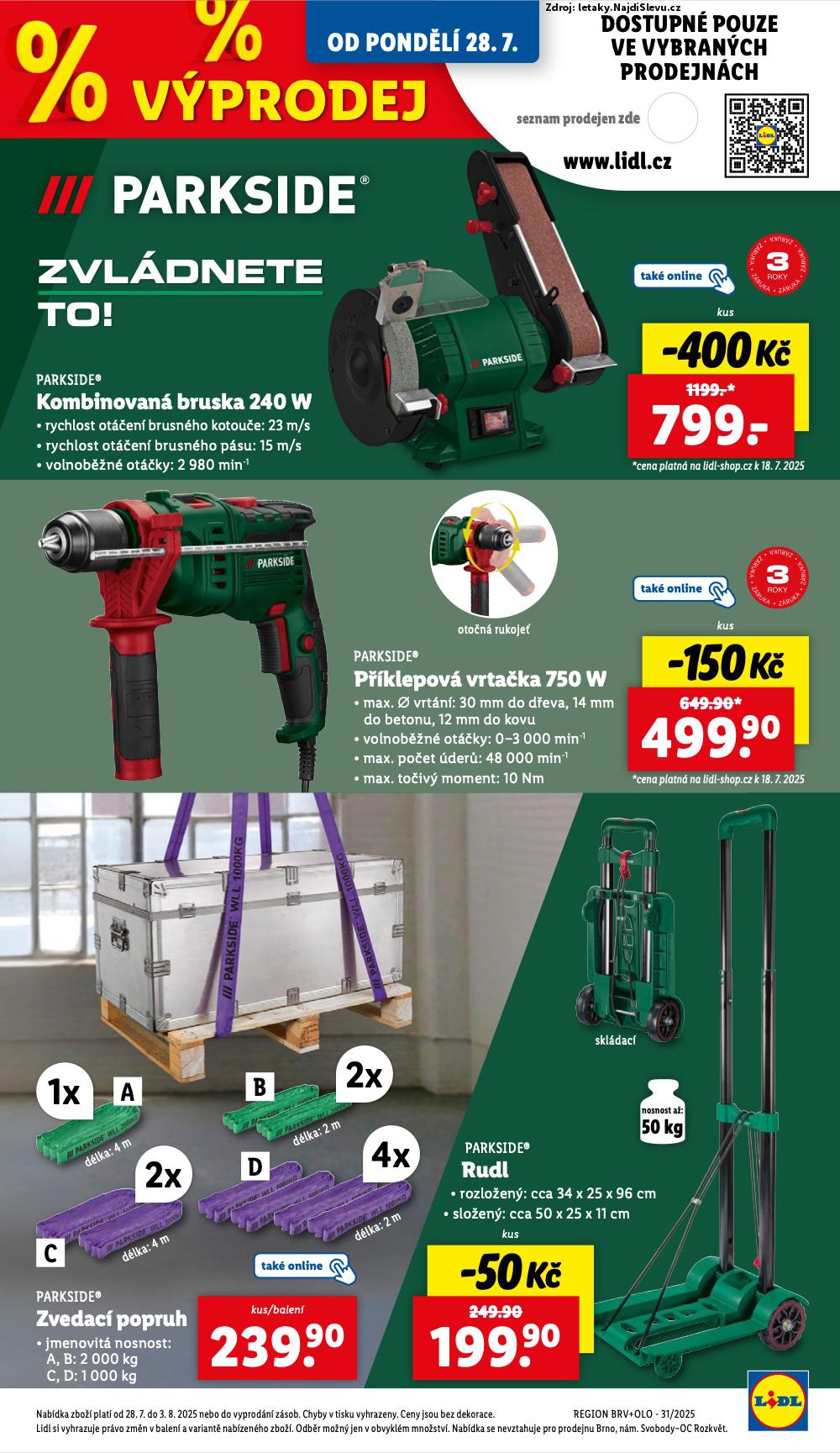 Strana 15 - leták Lidl (28. 7. - 3. 8. 2025)