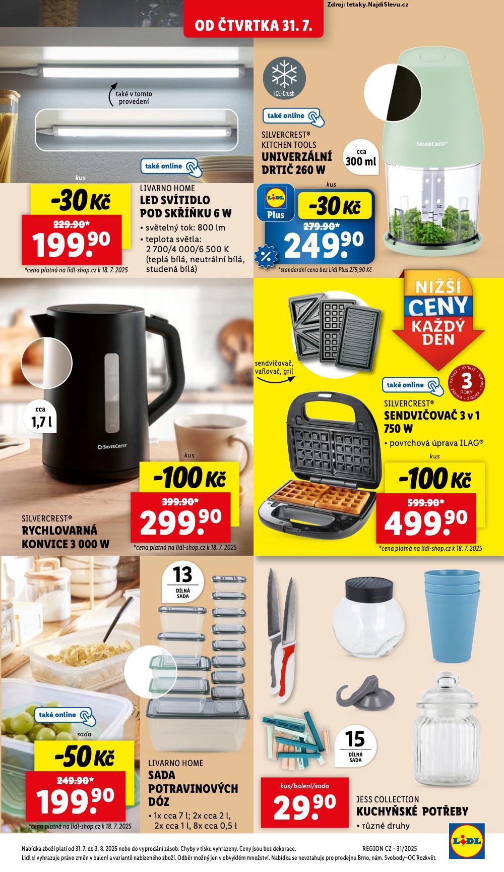 Strana 17 - leták Lidl (28. 7. - 3. 8. 2025)