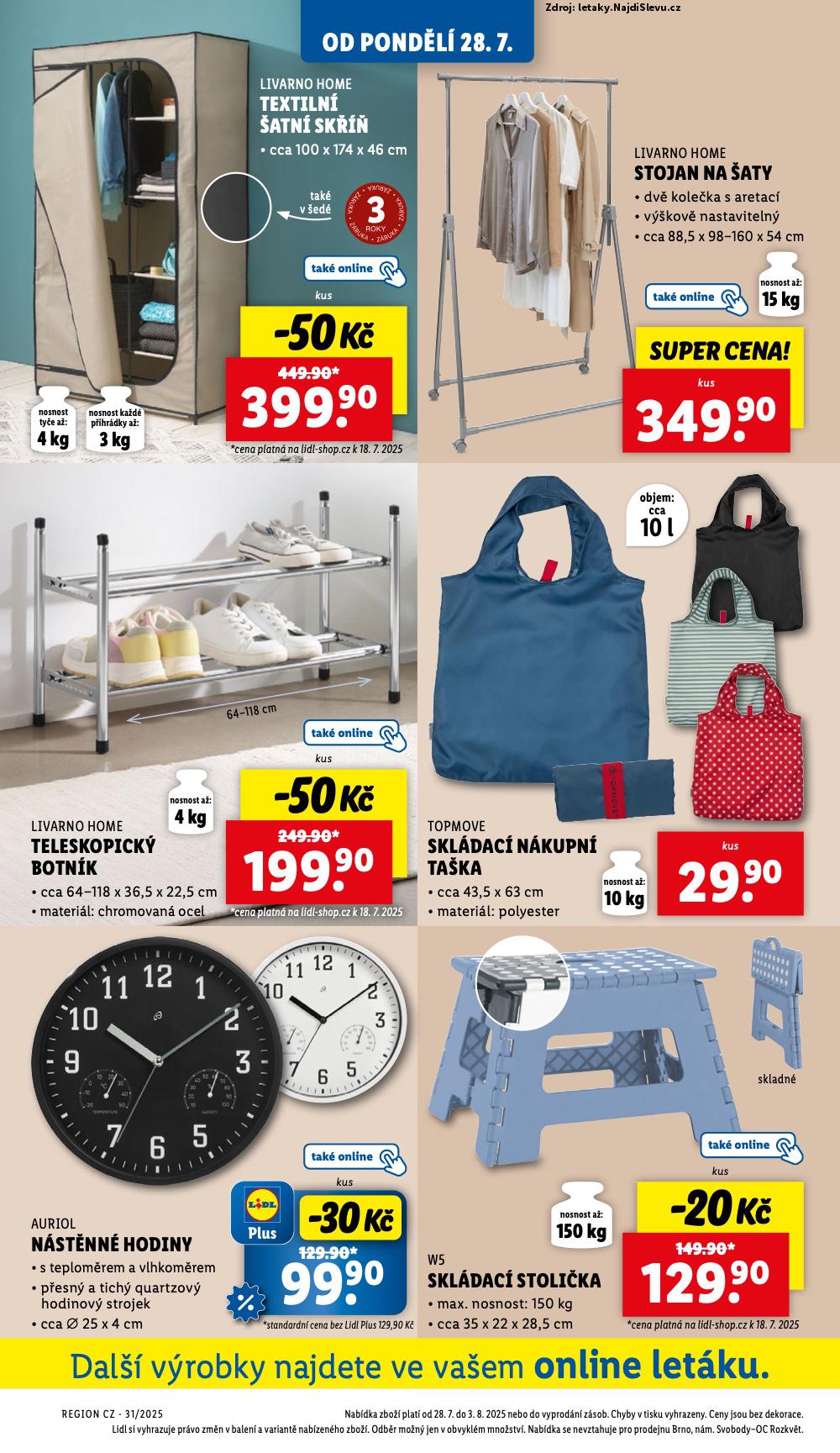 Strana 4 - leták Lidl (28. 7. - 3. 8. 2025)