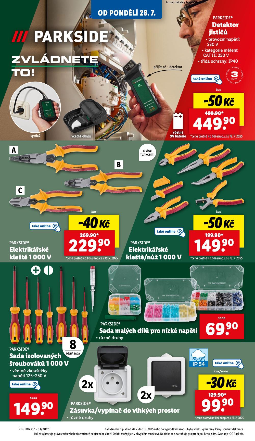 Strana 9 - leták Lidl (28. 7. - 3. 8. 2025)