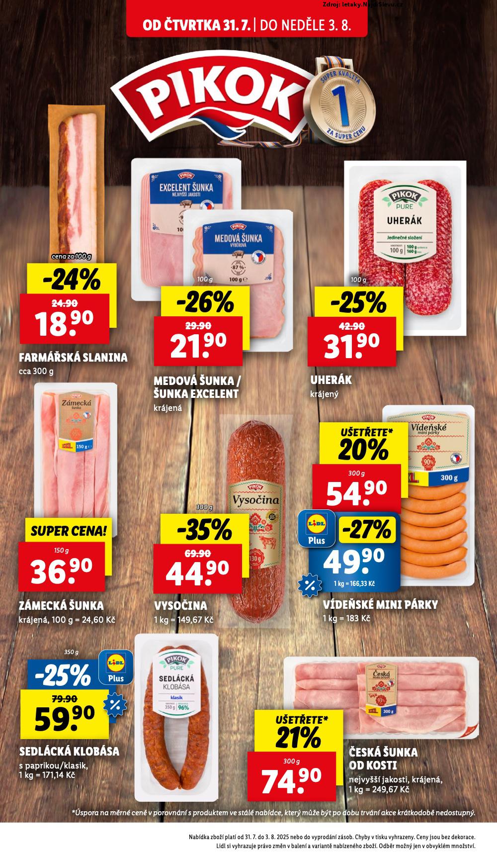 Strana 12 - leták Lidl (31. 7. - 3. 8. 2025)