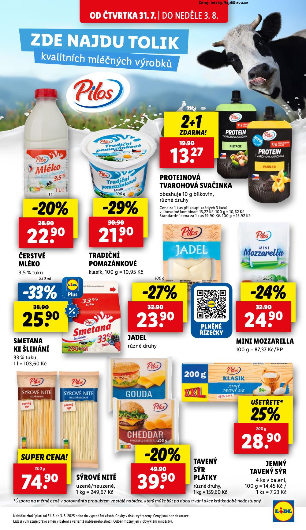 Strana 13 - leták Lidl (31. 7. - 3. 8. 2025)