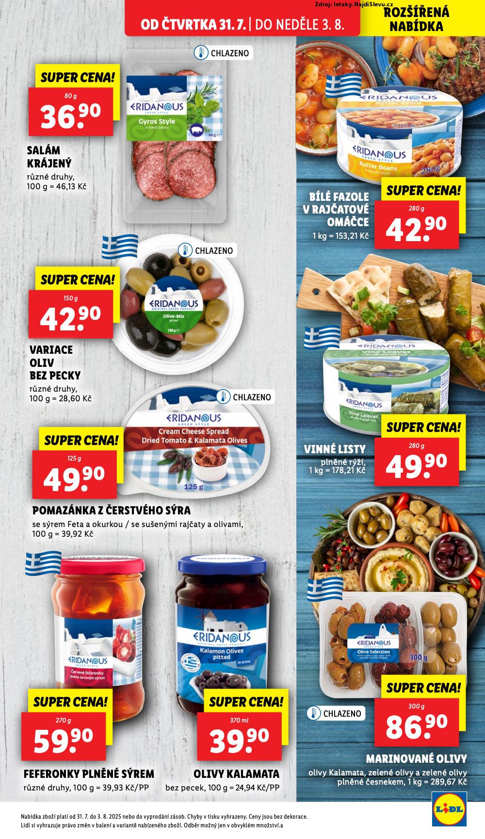 Strana 17 - leták Lidl (31. 7. - 3. 8. 2025)