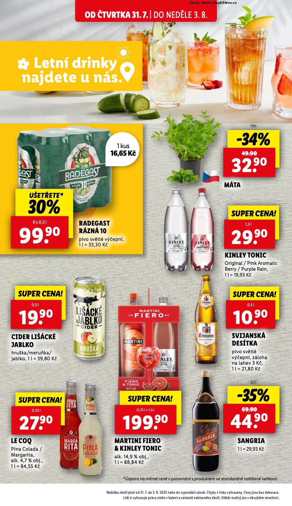 Strana 20 - leták Lidl (31. 7. - 3. 8. 2025)