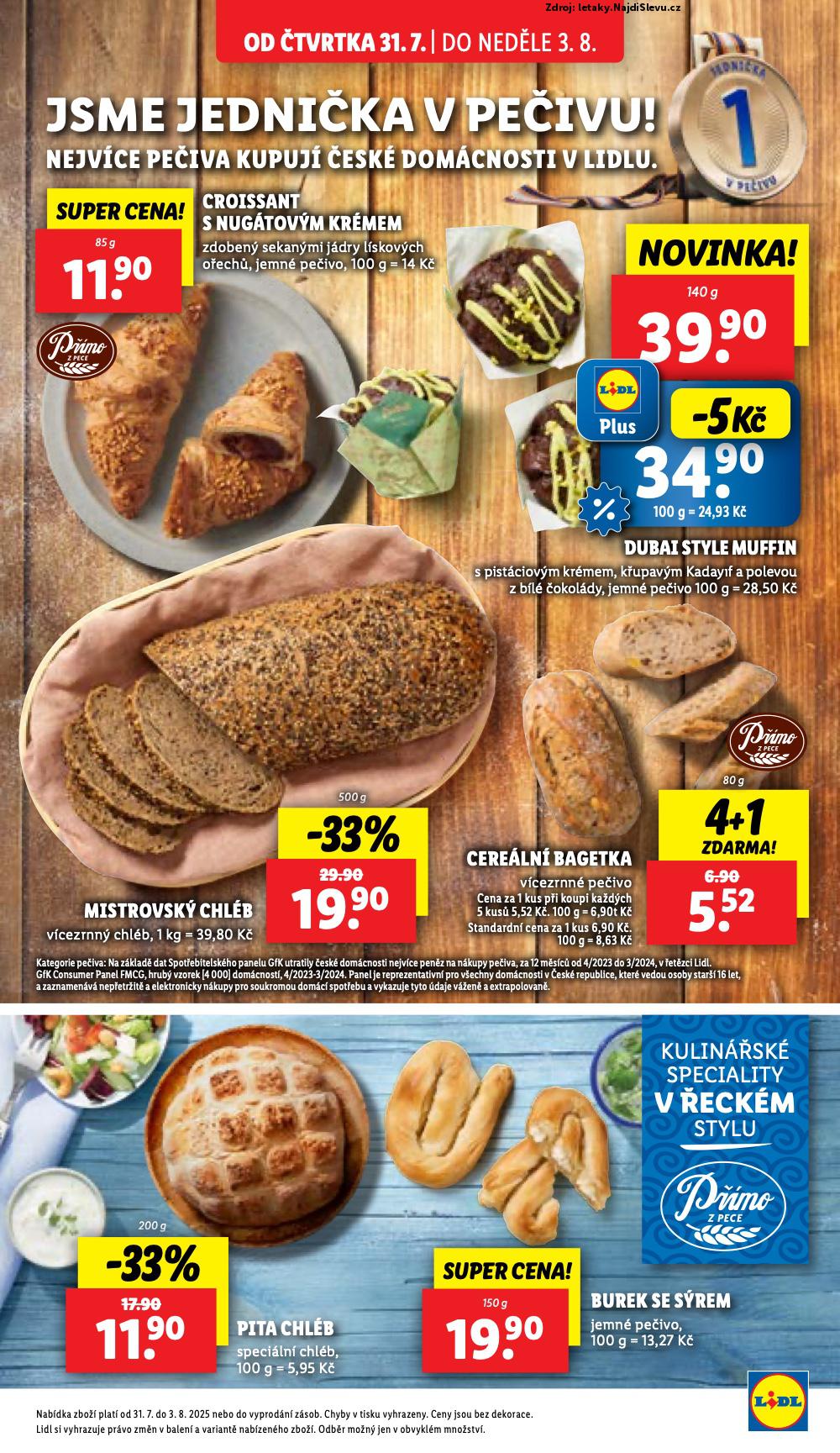 Strana 7 - leták Lidl (31. 7. - 3. 8. 2025)