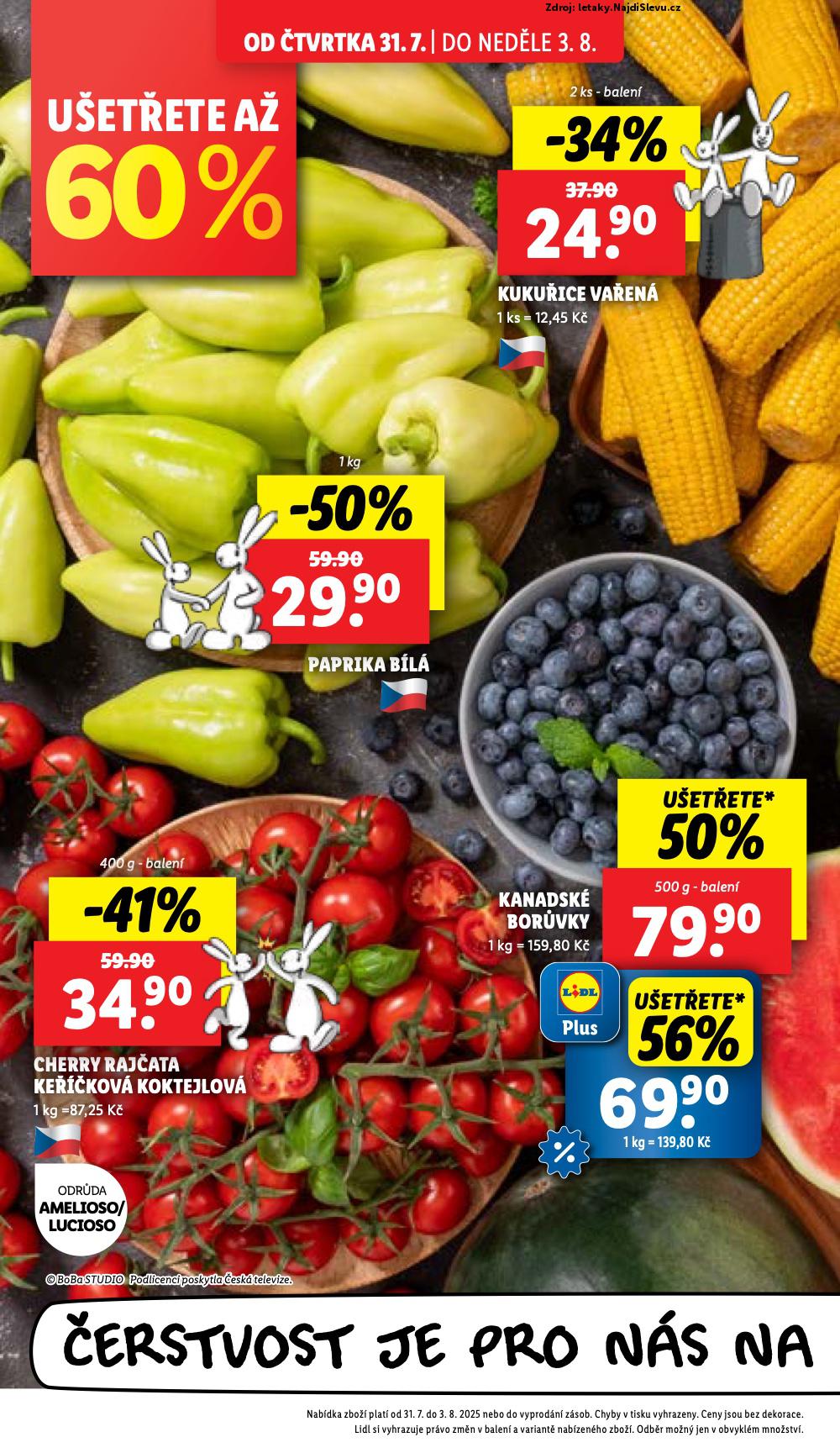 Strana 8 - leták Lidl (31. 7. - 3. 8. 2025)