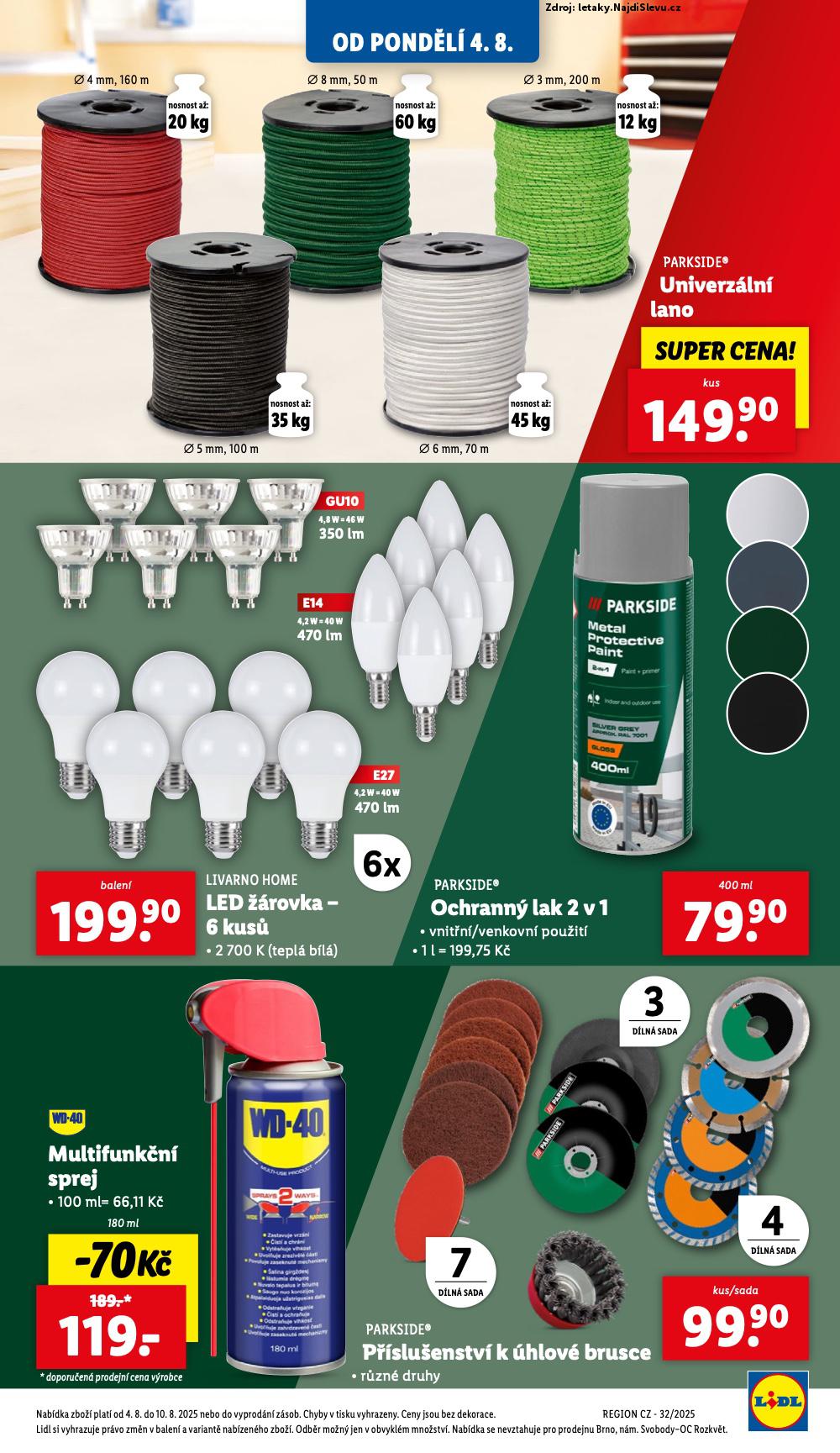 Strana 13 - leták Lidl (4. 8. - 10. 8. 2025)