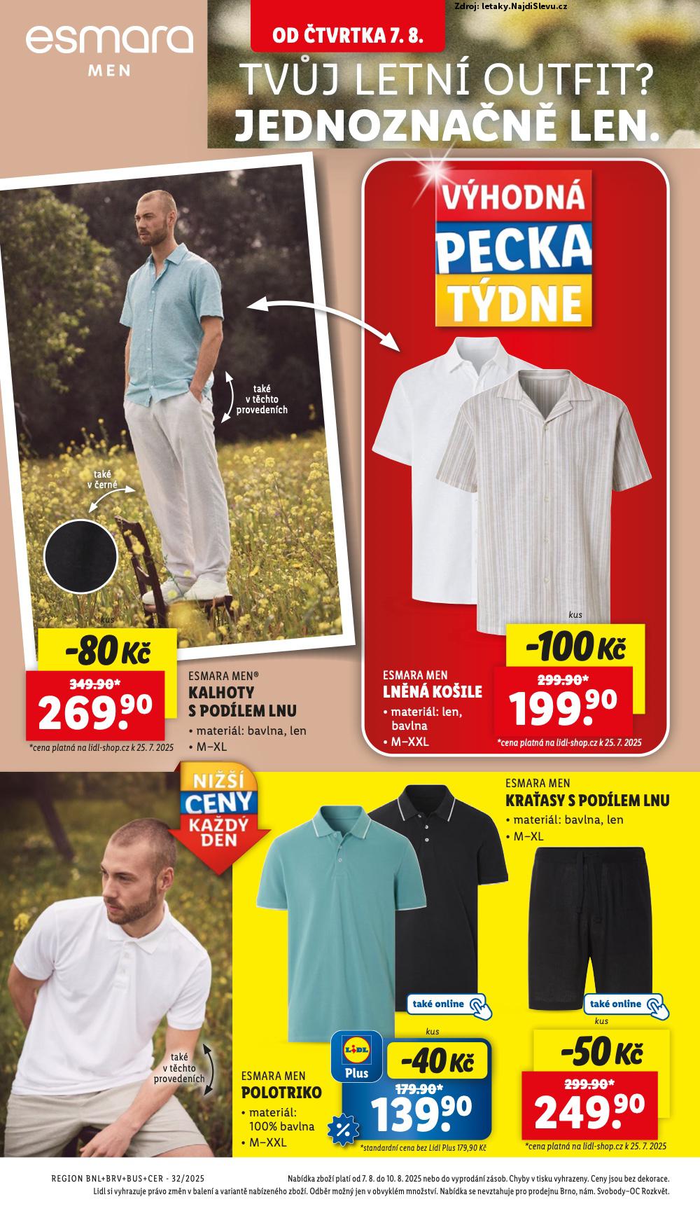 Strana 14 - leták Lidl (4. 8. - 10. 8. 2025)