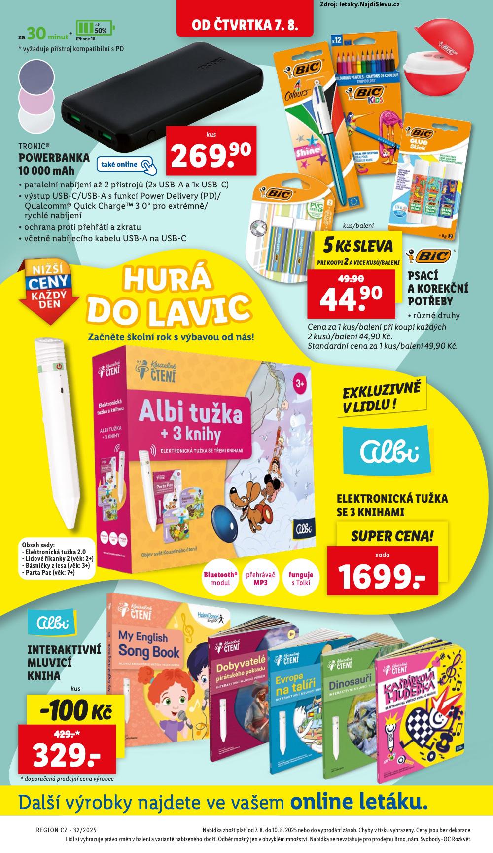 Strana 18 - leták Lidl (4. 8. - 10. 8. 2025)