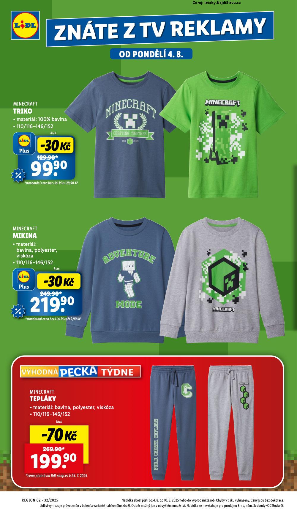 Strana 2 - letk Lidl (4. 8. - 10. 8. 2025)