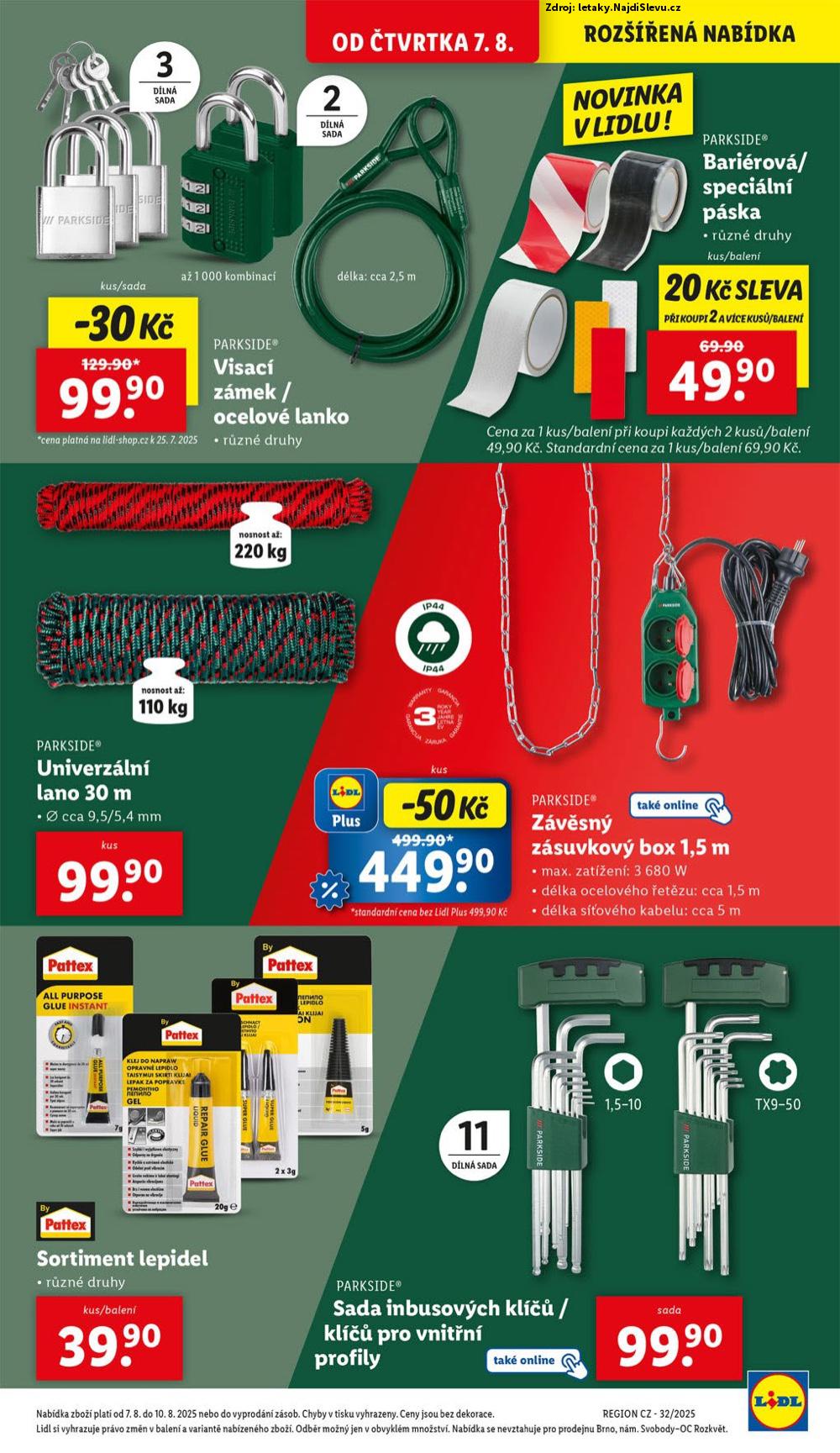 Strana 23 - leták Lidl (4. 8. - 10. 8. 2025)